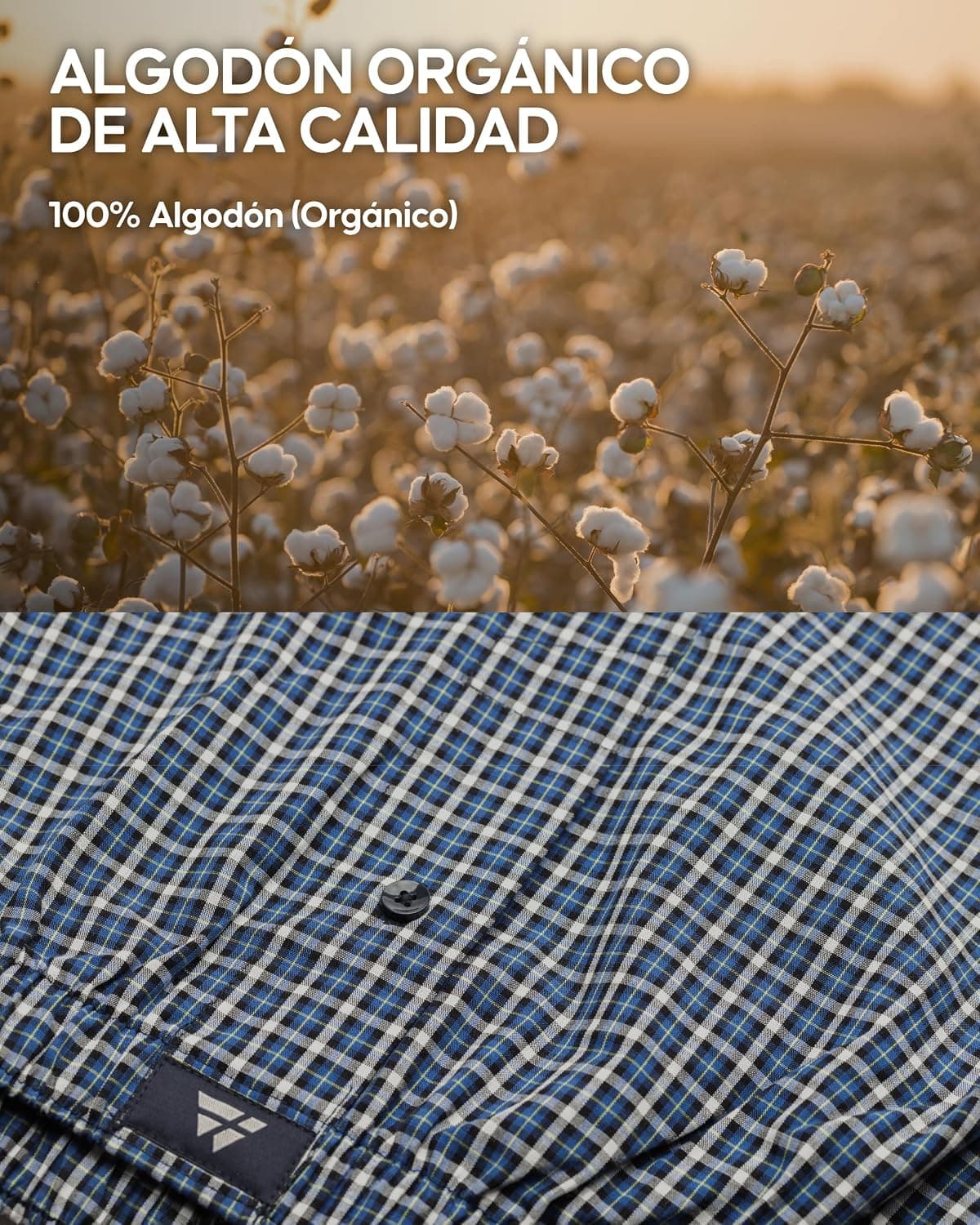 DANISH ENDURANCE Calzoncillos Hombre Boxer de Tela, 100% Algodon Organico Premium, Pack de 4 y 6 - Ropa Hombre, Ropa Interior — view 3