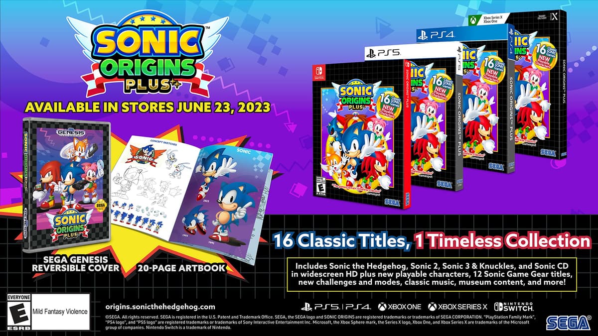 Sonic Origins Plus for Nintendo Switch — view 2