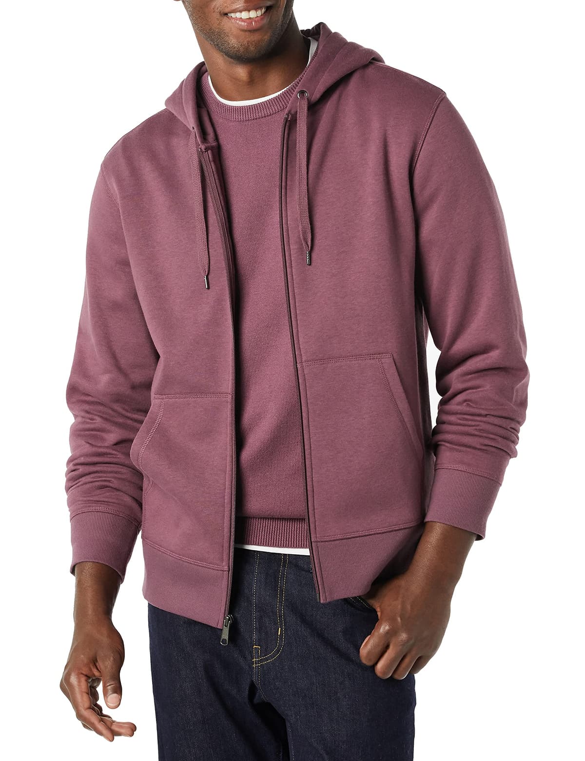Amazon Essentials Chaqueta de Felpa con Cremallera Completa (Disponible en Tallas Grandes y Largos Especiales) Hombre — view 15