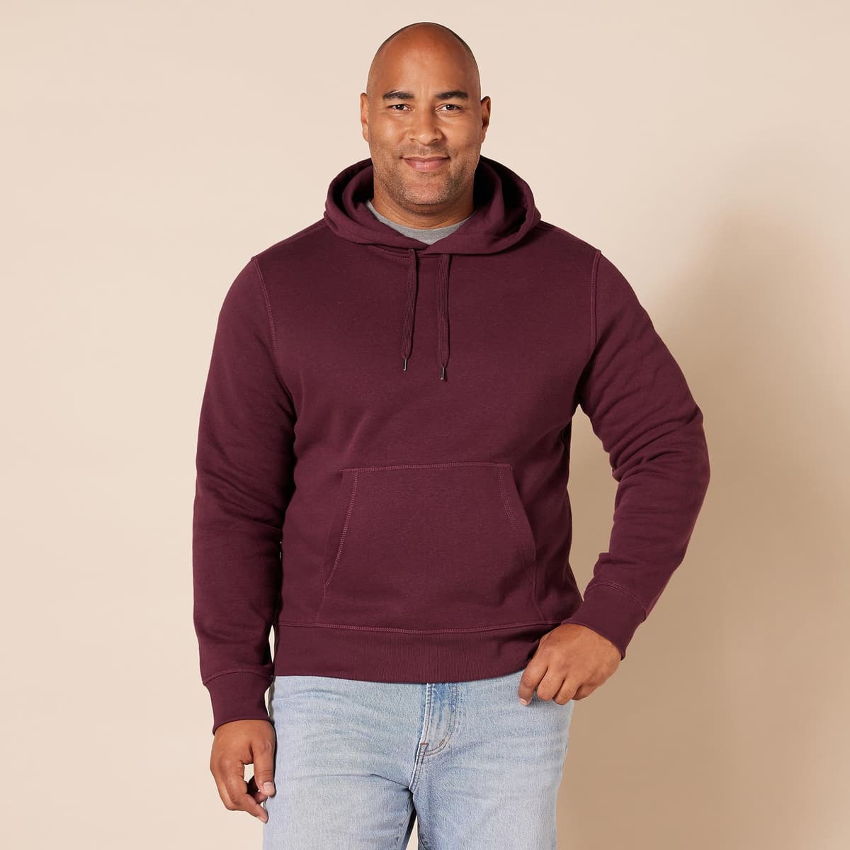 Amazon Essentials Sudadera con Capucha, Disponible en Tallas Grandes y Altas Hombre — view 5