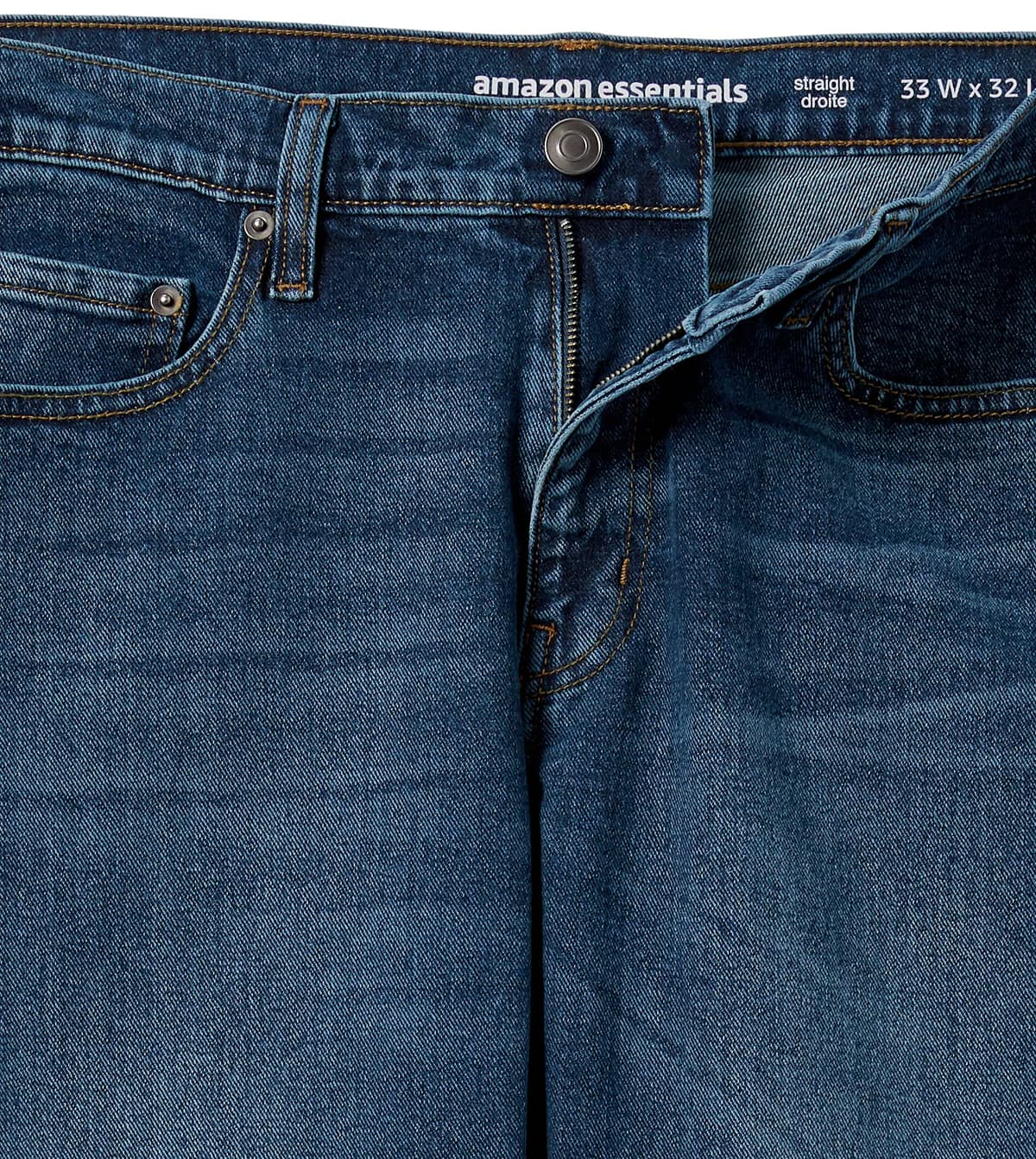 Amazon Essentials Men's Straight-Fit Stretch Jean - Discontinued Colours — view 8
