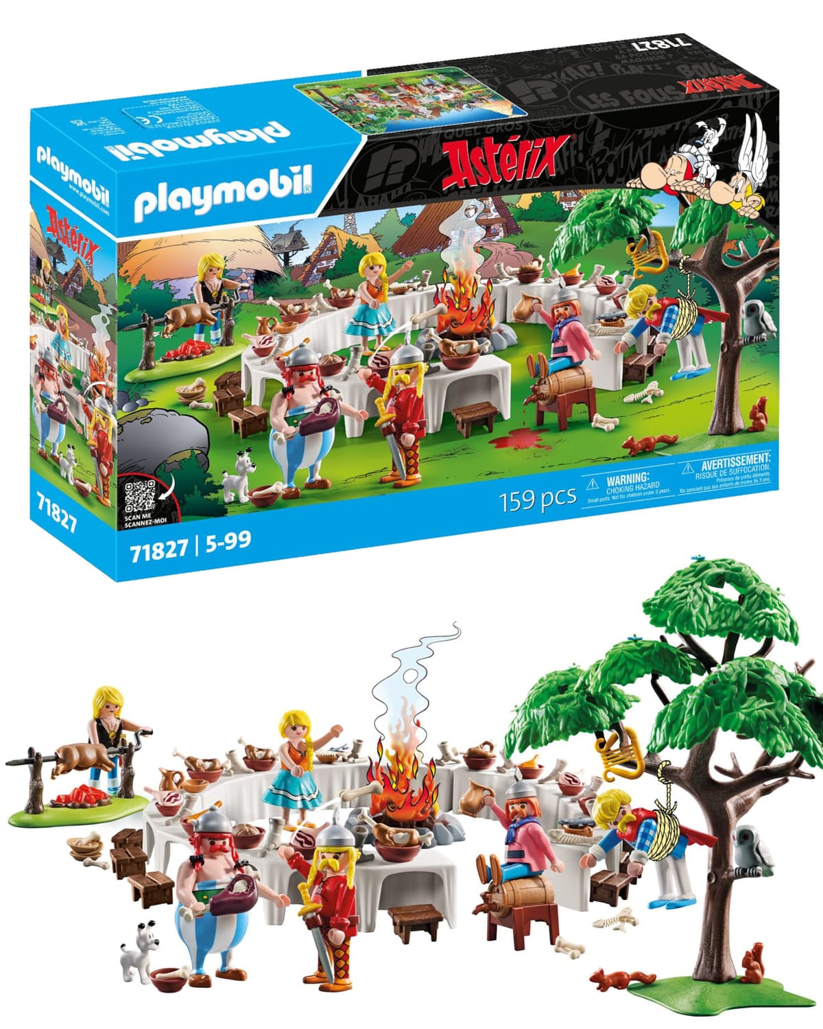 PLAYMOBIL 71160 Astérix La Caza del Jabalí, con Árbol Giratorio, Juguete para Niños a Partir de 5 Años, Multicolor — view 15
