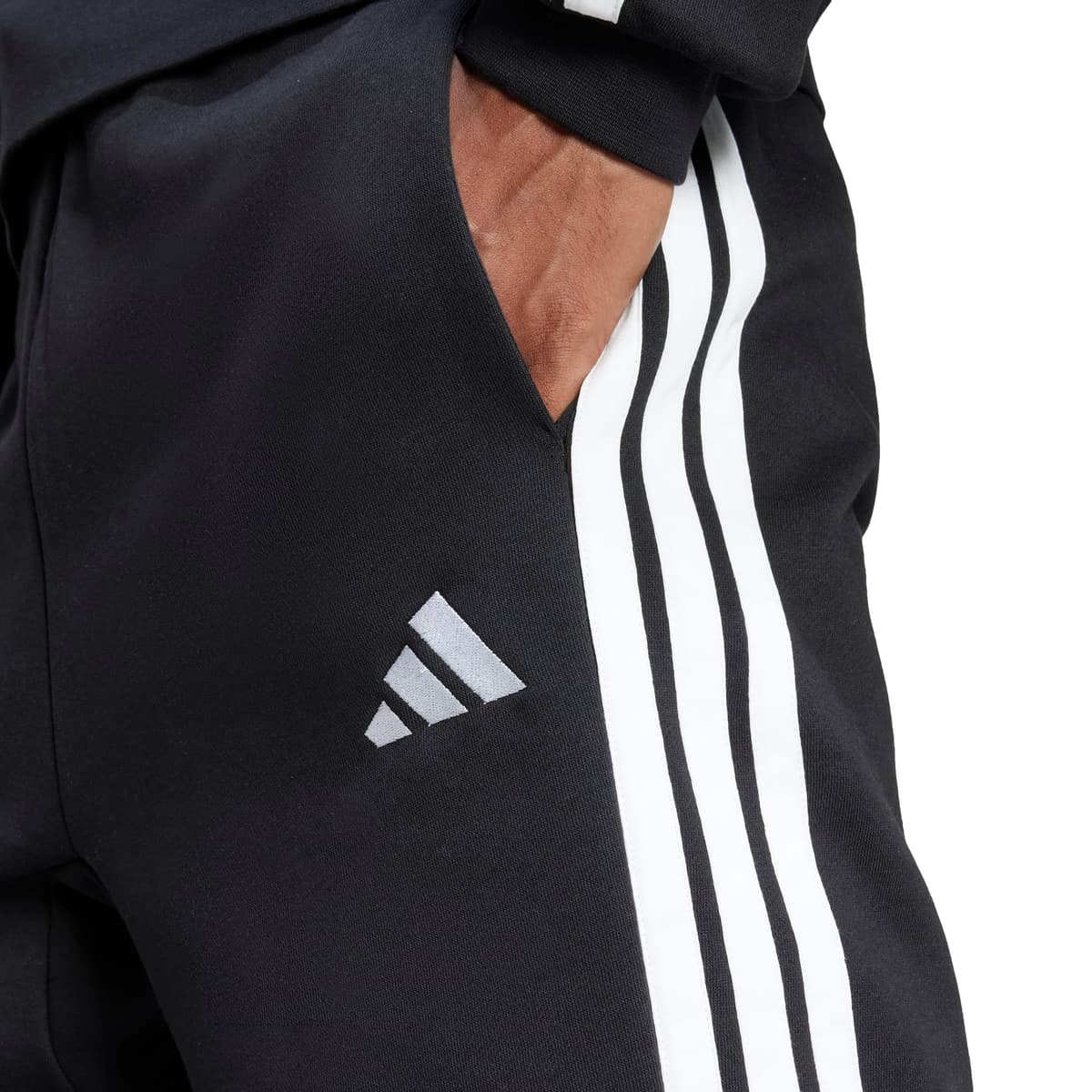 adidas Essential Three Stripes Fleece Short - Pantalones Cortos Hombre — view 5