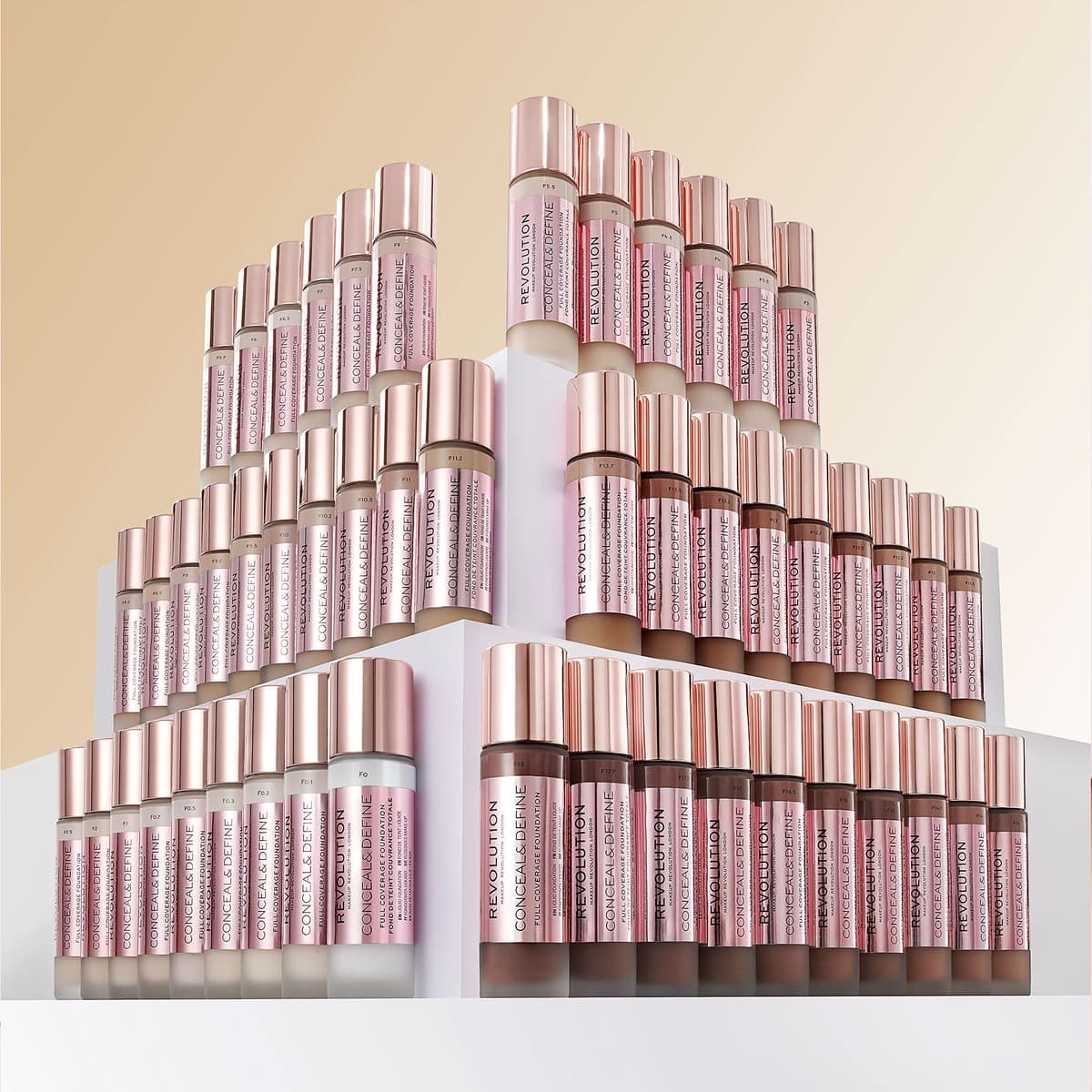 Revolution Conceal & Define Concealer, Lightweight, Long-Lasting, Full Coverage Face Makeup, C0.1, 4g — view 3