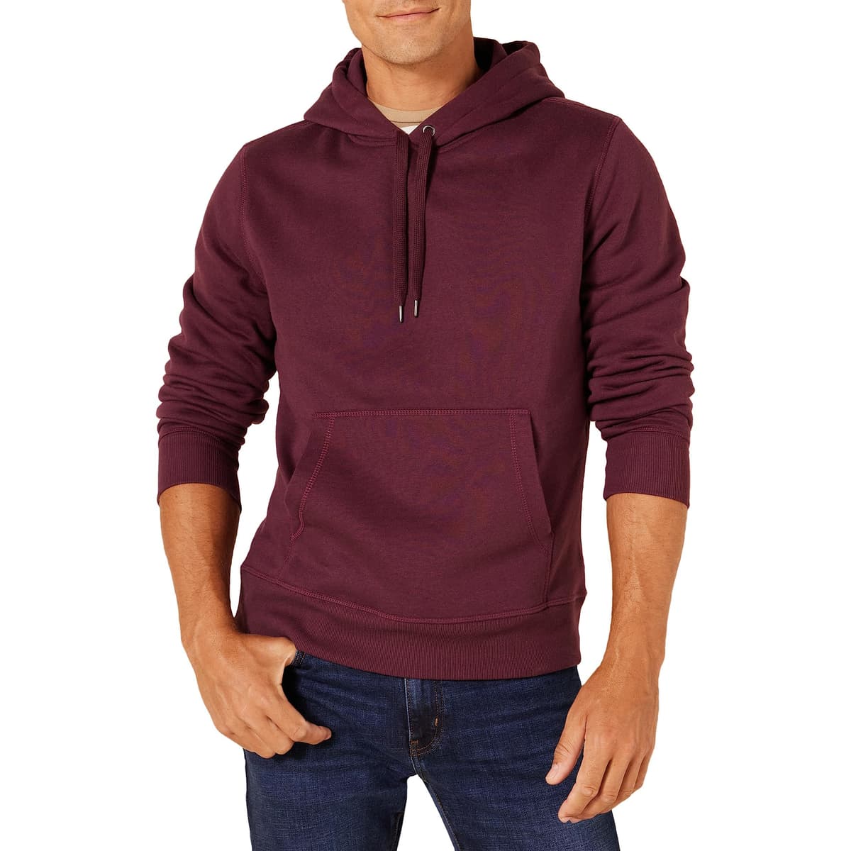 Amazon Essentials Sudadera con Capucha, Disponible en Tallas Grandes y Altas Hombre