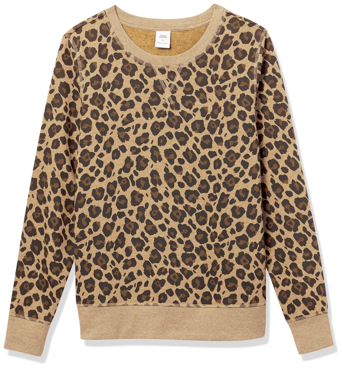 Amazon Essentials Mujer Sudadera con Cuello Redondo de Forro Polar (Disponible en Tallas Grandes) — view 100