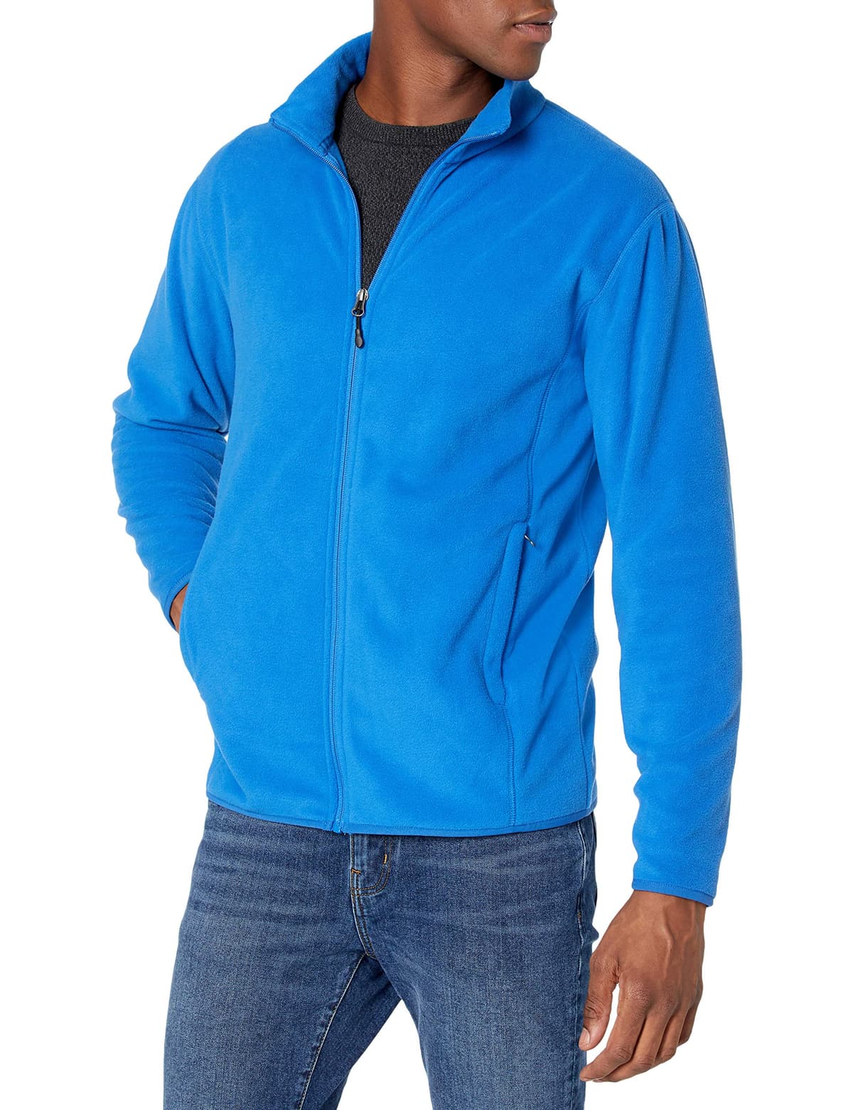 Amazon Essentials Chaqueta de Felpa con Cremallera Completa (Disponible en Tallas Grandes y Largos Especiales) Hombre — view 23