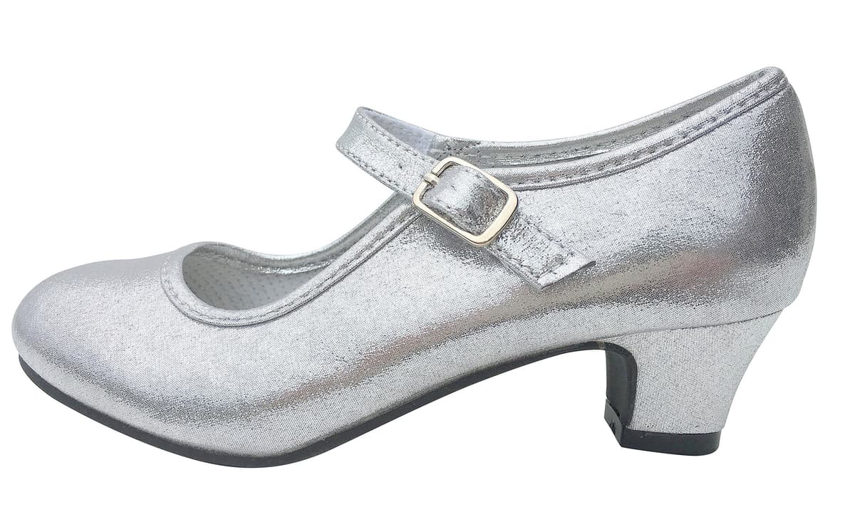 La Senorita | Zapatos de Flamenco para Niña y Mujer | Variedad de Tallas y Colores Disponible | para Sevillanas y Clases de Baile Zapatos de Gitana — view 4