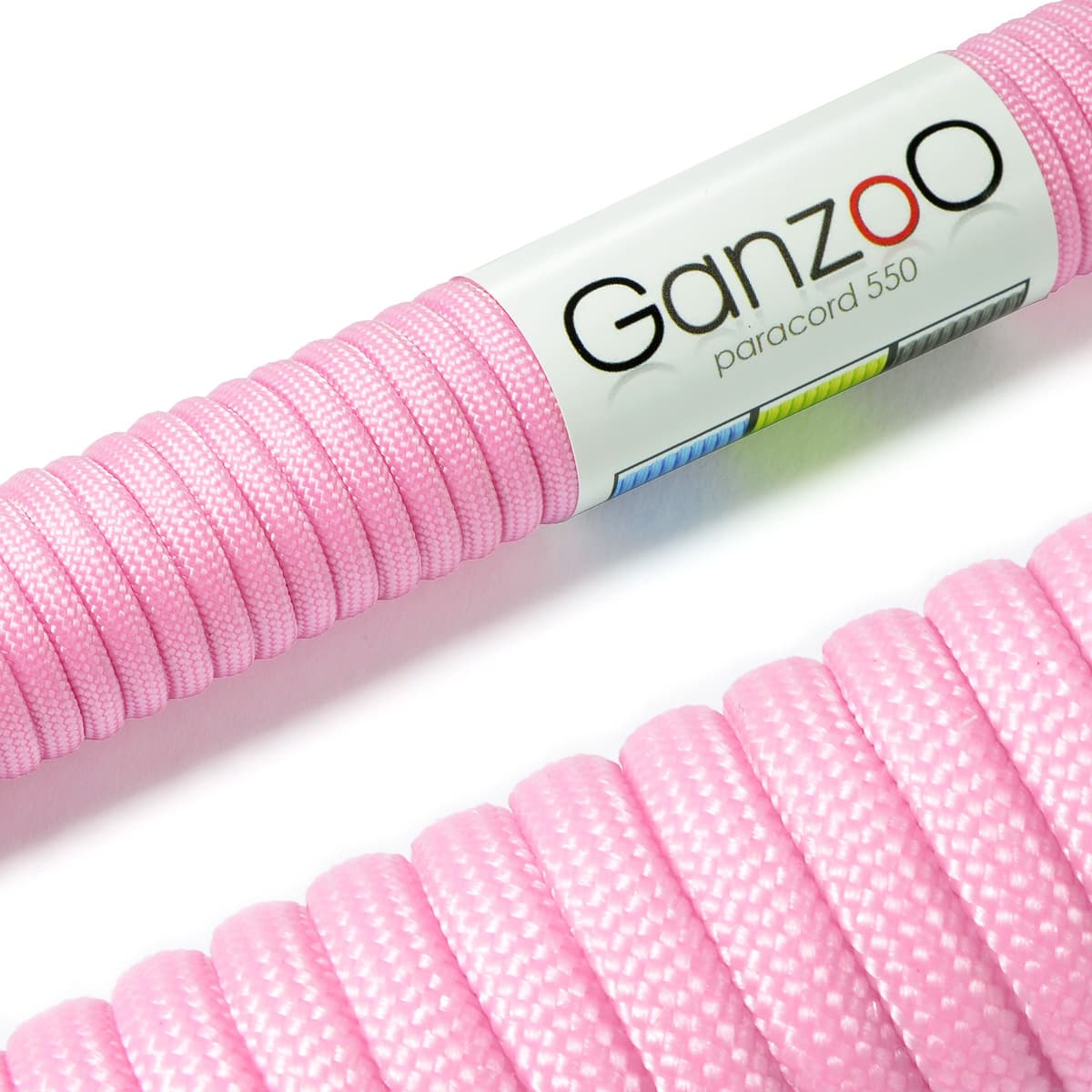 Ganzoo Paracord 550, Cuerda de 4 mm, 30 Metros, Poliéster, Tipo 3-7 Hilos Interiores, Correa de Perro Collar Pulsera, Camping Supervivencia y Cuerda Multiusos, Verde Oscuro — view 38