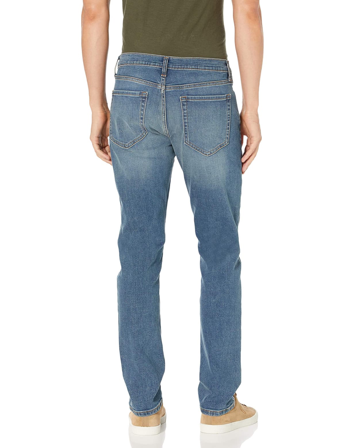 Amazon Essentials Hombre Vaqueros Ajustados - Colores interrumpidos — view 2