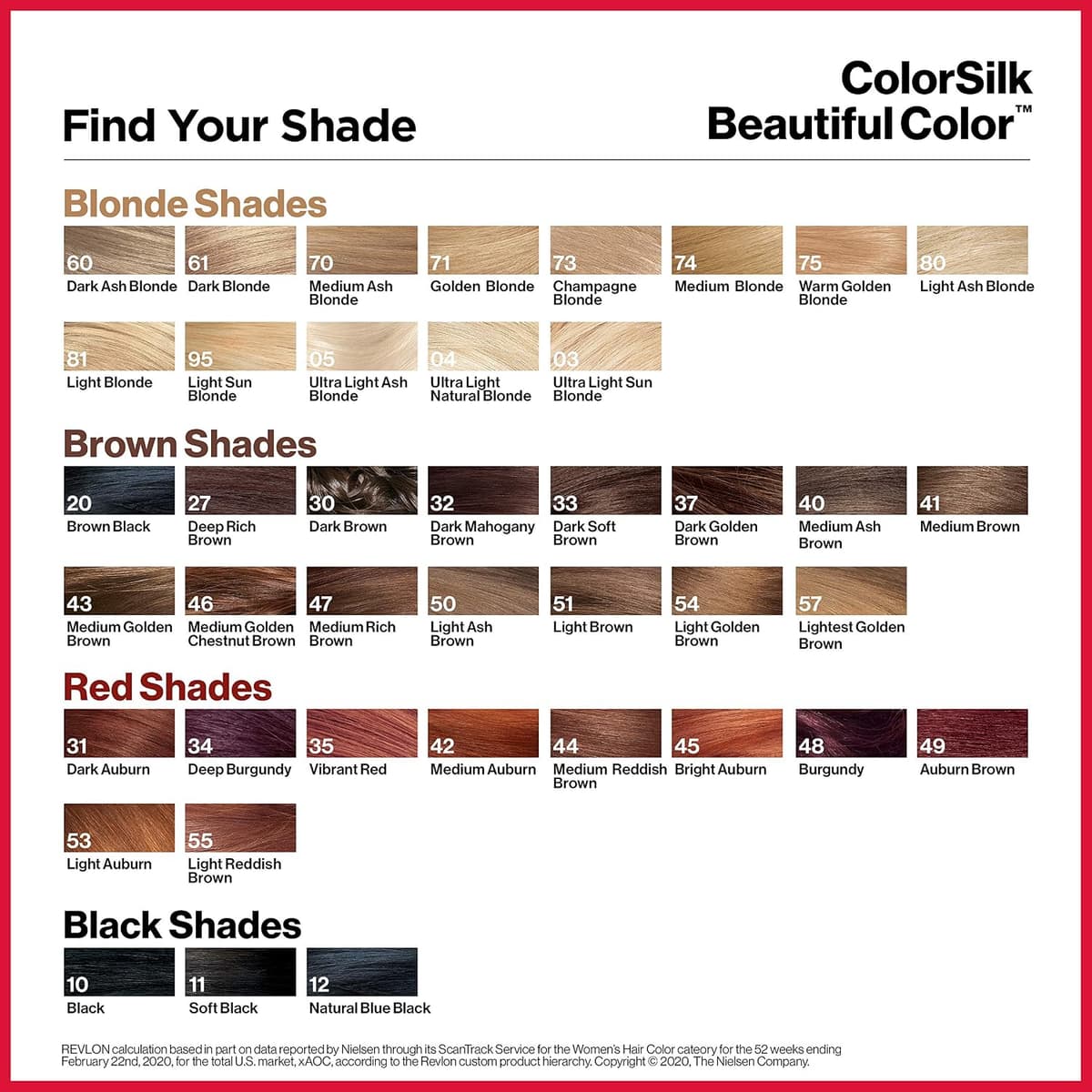 REVLON Colorsilk Beautiful Color, Permanent Hair Color with Keratin and Amino Acids, Long-Lasting Intense Color, Ammonia Free — view 3