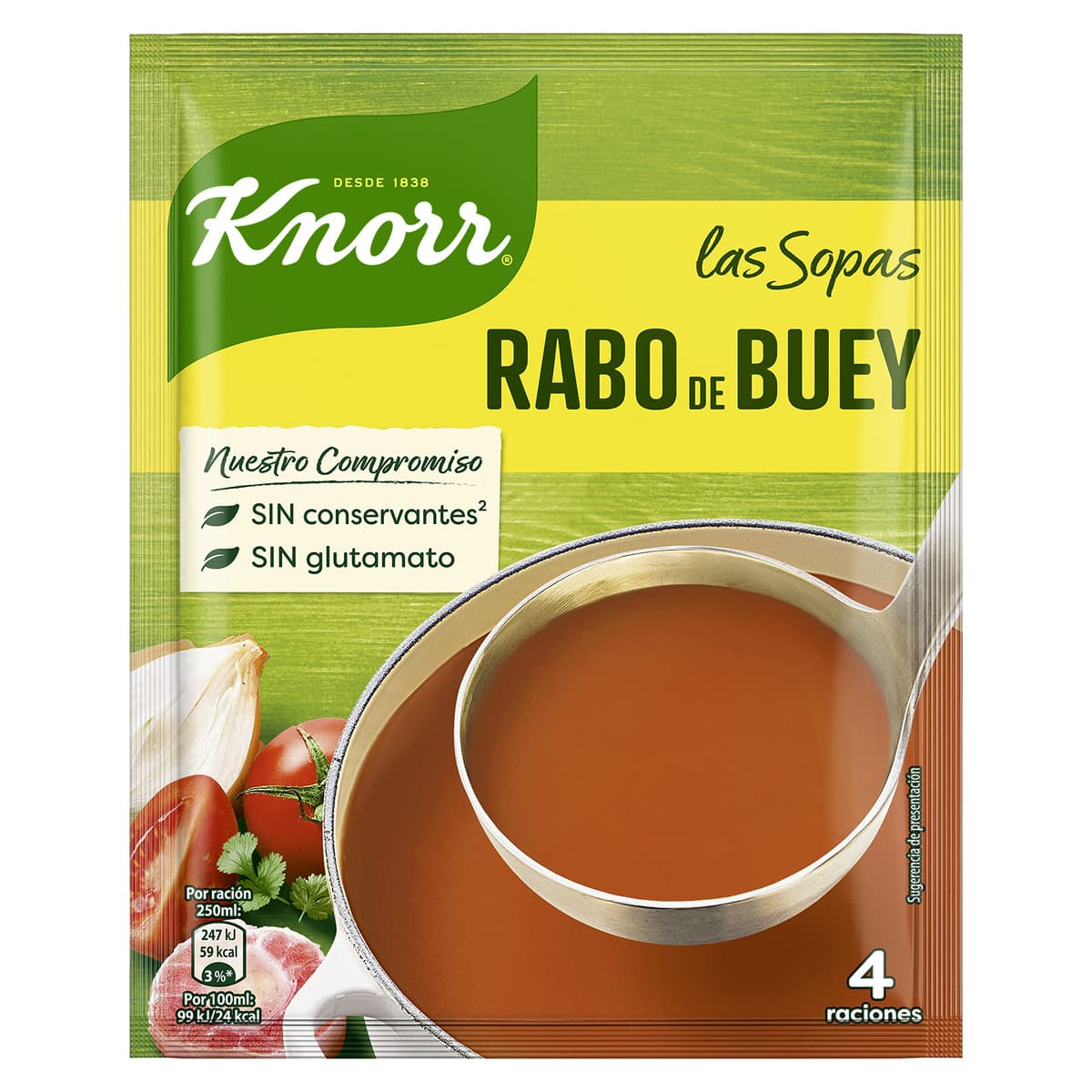 Knorr Sopa Rabo de Buey 71g - Pack de 10 — view 3