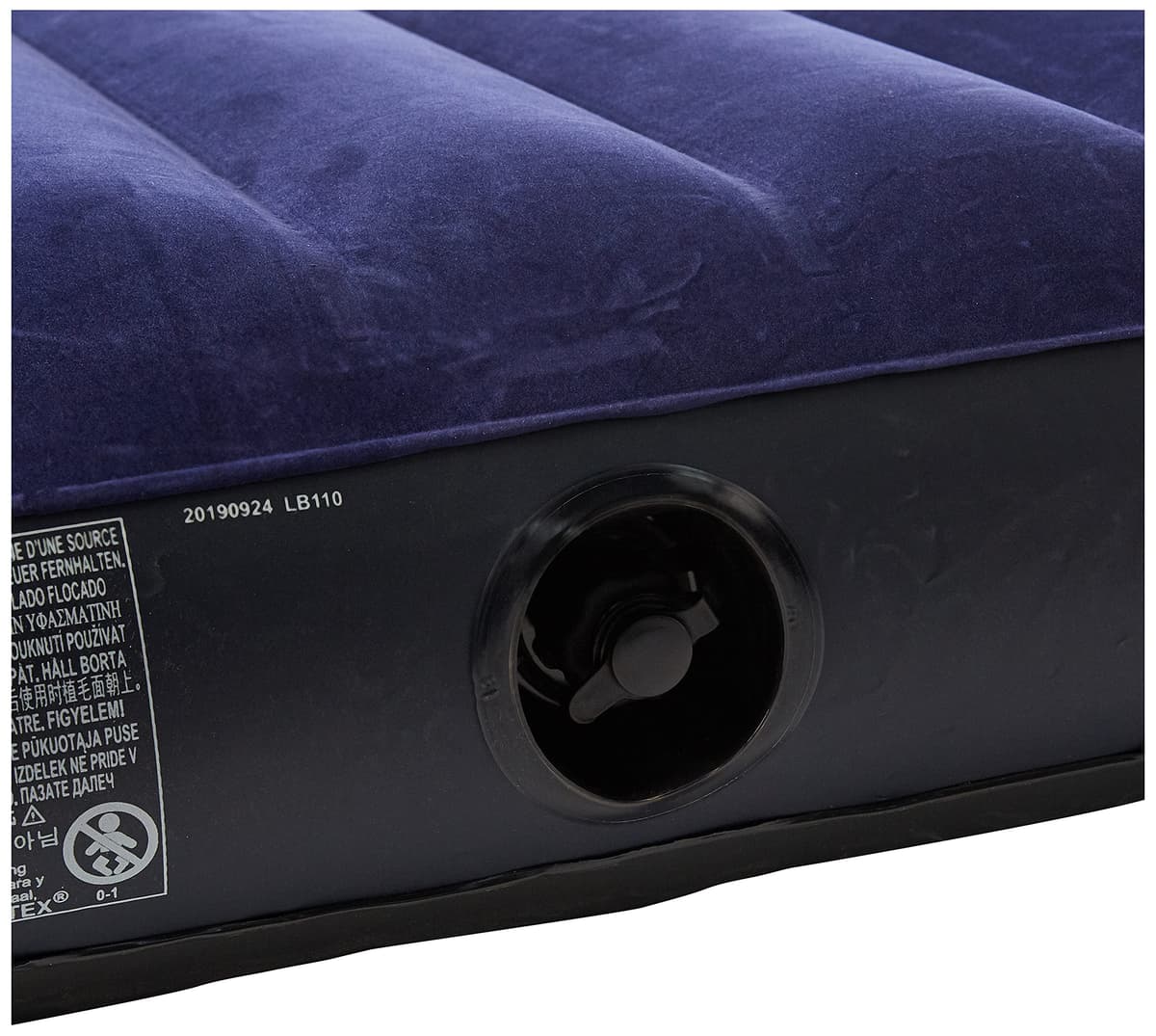 Intex Colchón hinchable Dura-Beam, Cama de aire inflable para camping Color Azul, acampada — view 9