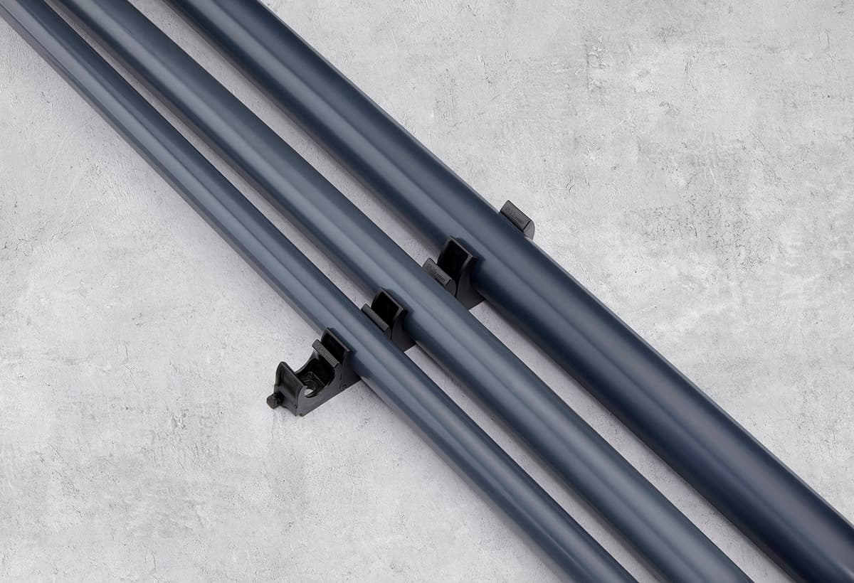 Rohrclip (Negro, Ø 32mm 18 St.) — view 2