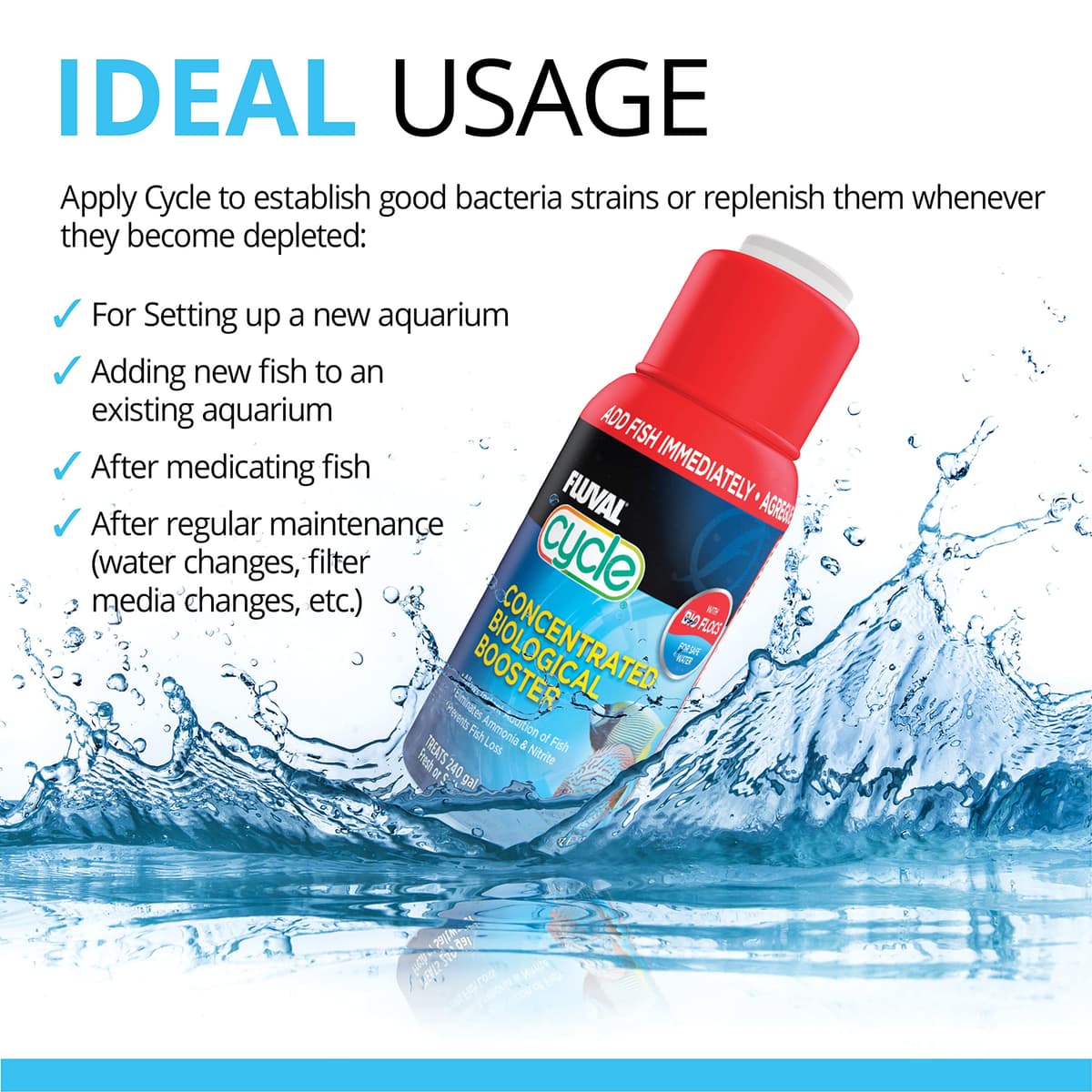 Fluval Cycle Biological Enhancer, 250 ml ( Packaging may vary) — view 4