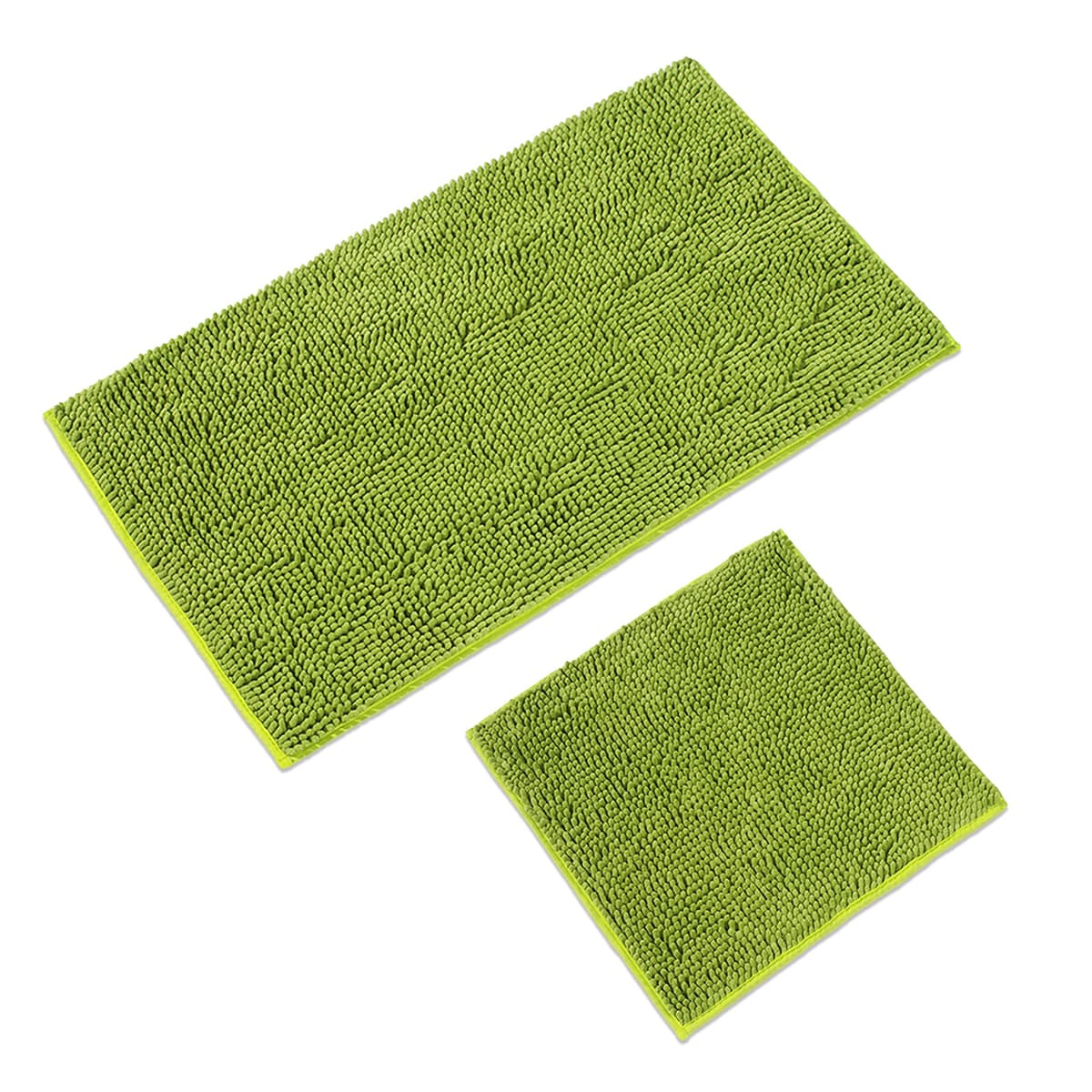 WohnDirect Alfombra Baño Gris 45x45cm • Alfombrilla baño Antideslizante y Lavable • Cómoda Y Súper Absorbente — view 90