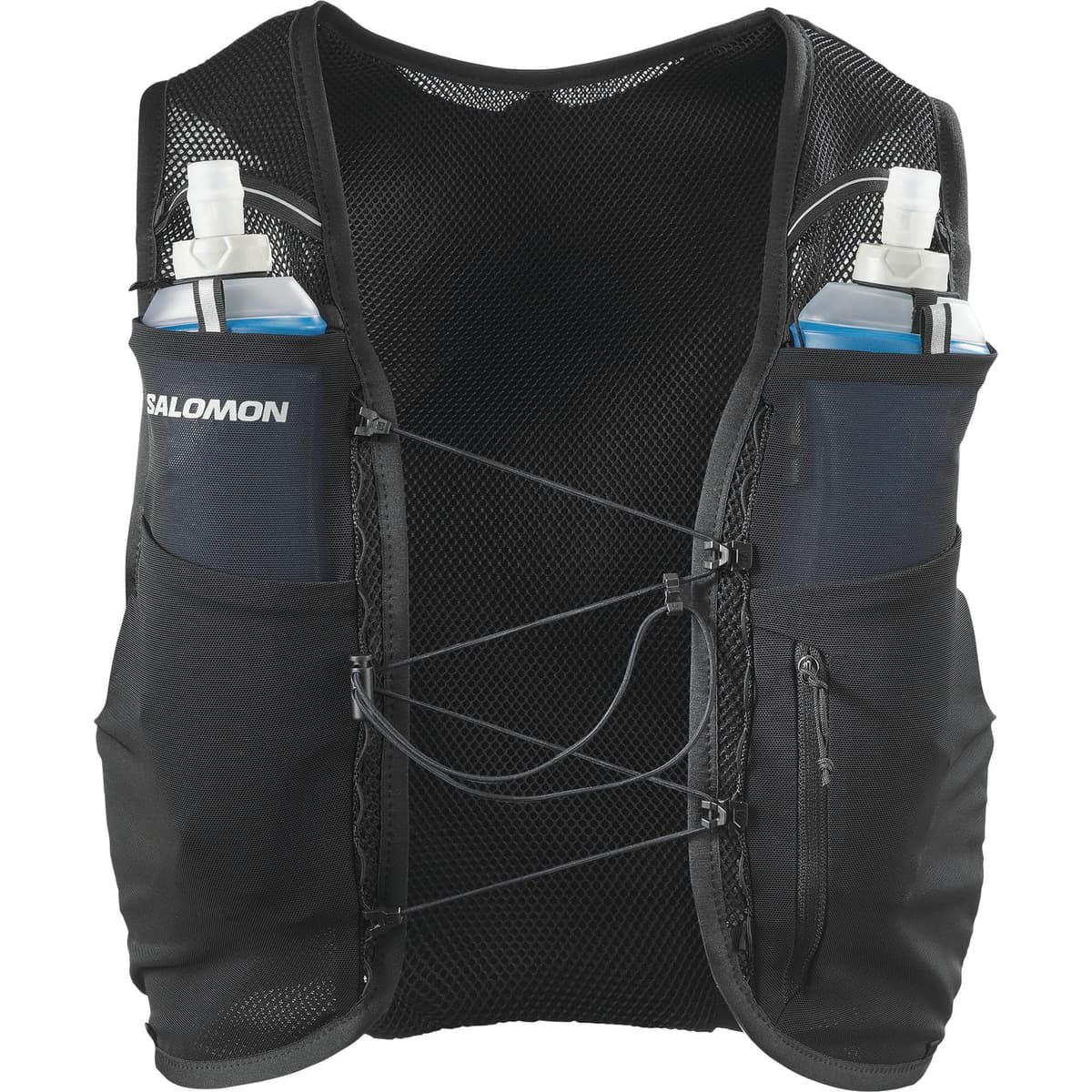 Salomon ADV Hydra Vest 4, Comfort Stability Hydration Vest with Easy-Access Soft Flasks, Large Gel Pocket, Simple Storage for Trail Running — view 2