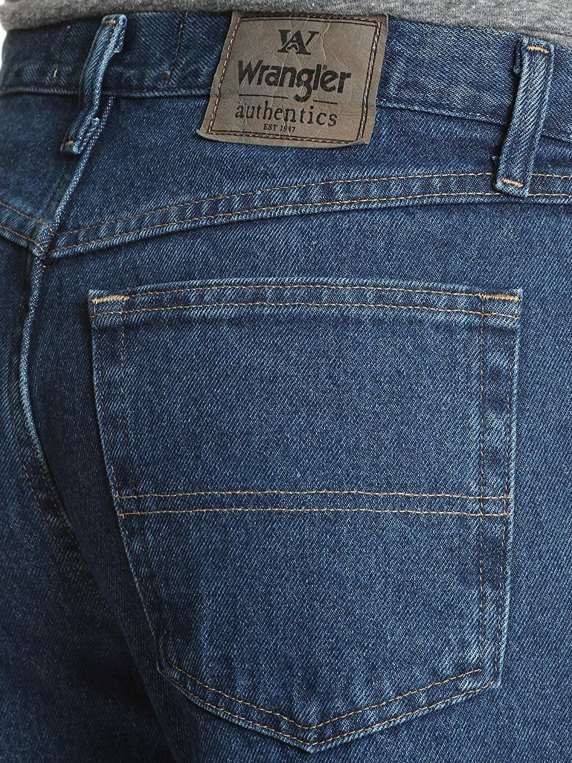 Wrangler Authentics Men's Classic 5-Pocket Relaxed Fit Flex Jean — view 6
