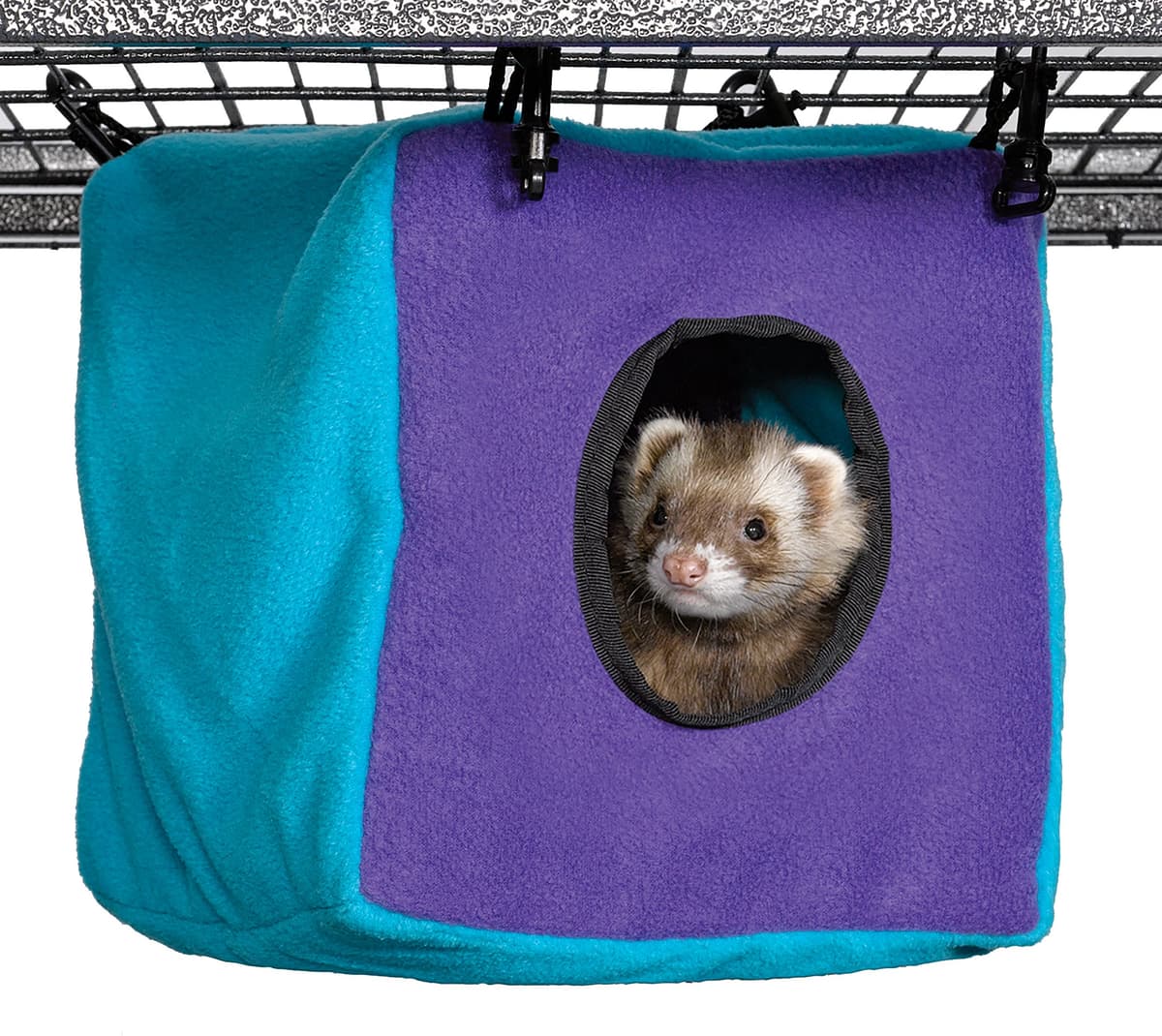 MidWest Homes for Pets - Cubo en tejido cálido para jaulas Ferret Nation y Critter Nation para animales pequeños, 21,6 cm x 21,6 cm x 22,86 cm (largo x ancho x alto), modelo NA-CB