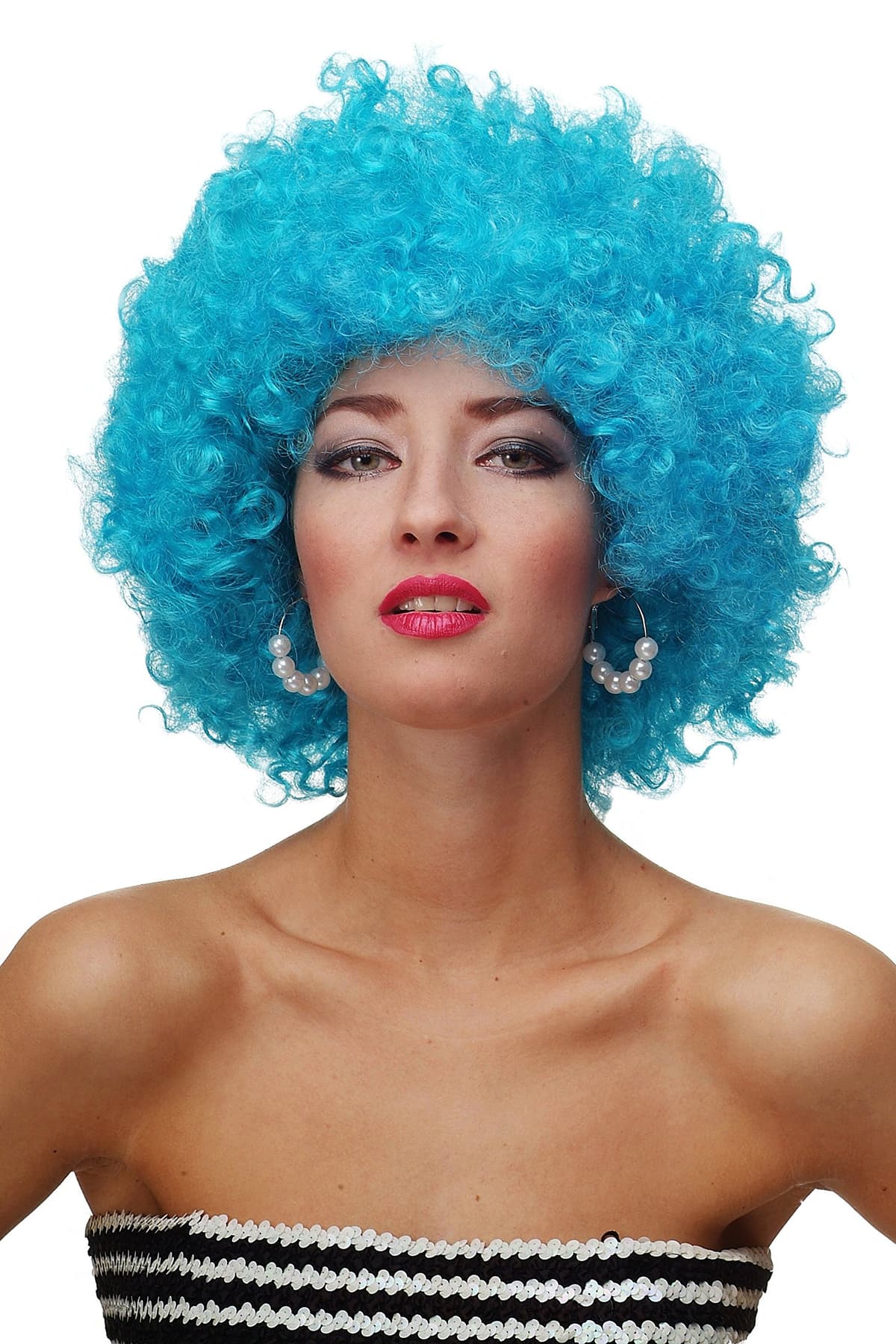 WIG ME UP- DH1009-ZA62 Peluca señoras Mujer Carnaval Barroco Renacimiento Romanticismo menina Princesa rizos Espiral bucles Blanca — view 19