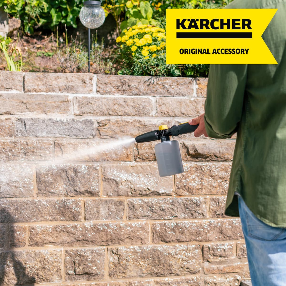 Kärcher 26431470 FJ6 Foam Jet Nozzle with 0.6 L Capacity Foamer for Pressure Washer Accessory, Multi — view 4