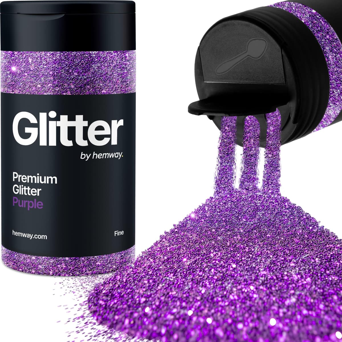 Light Rose Gold Glitter Shaker, 130g Ultrafine Glitter, Crafts 1/128" Metallic Flake Light Rose Gold Sequins, Resin & Epoxy Crafts, Decorating, Halloween, Christmas Nail, Face, Hemway — view 269