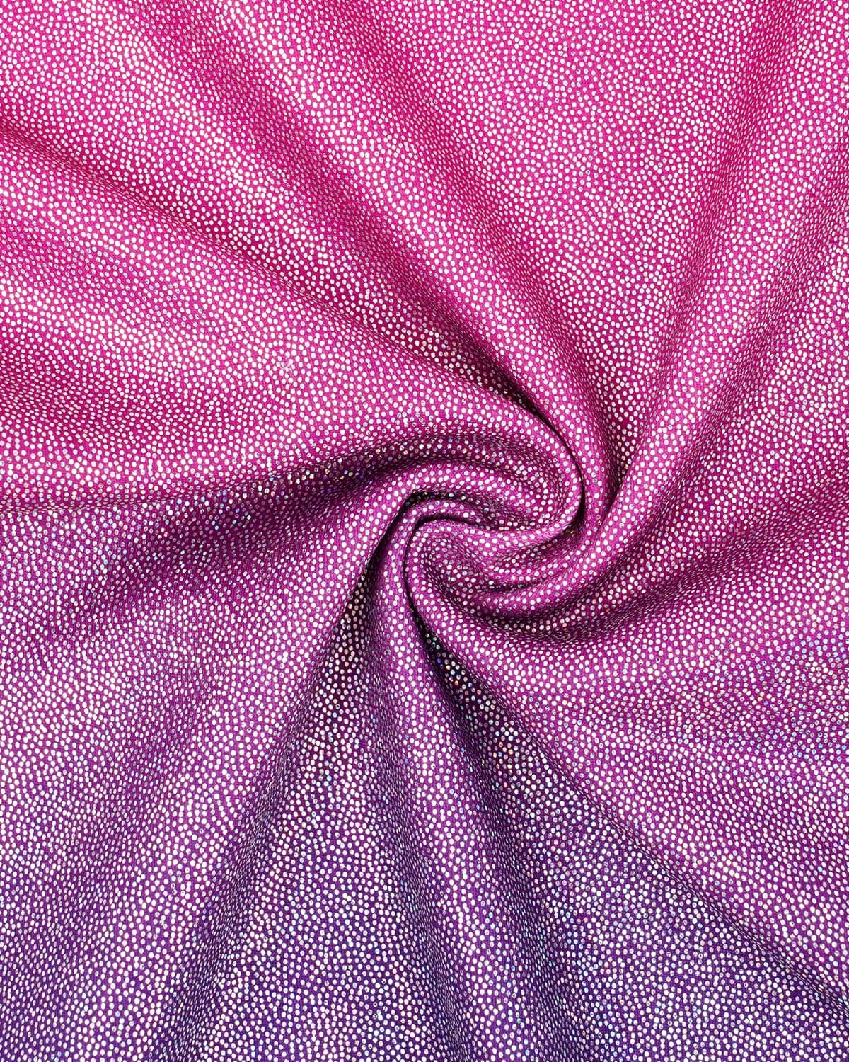 Gogokids Conjunto de gimnasia de tres piezas para niña, cuello en Y, sin mangas, con pantalones cortos y diadema, traje de gimnasia con diseño de bloques de color azul y morado, 3-12 años — view 3