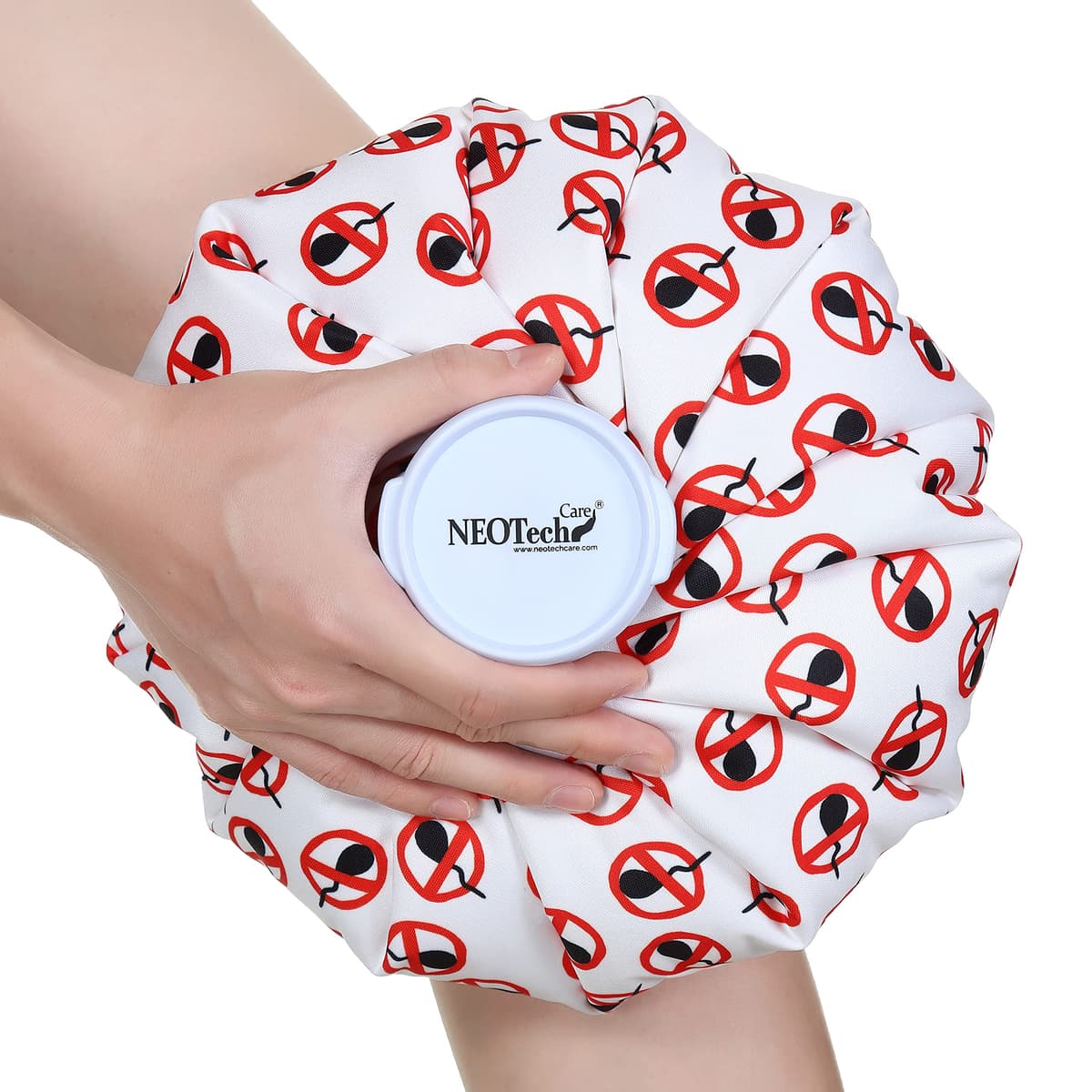 Bolsa de hielo - Tapón de rosca - Marca NEOtech Care - Diseño (sonrisas, 28cm) — view 38