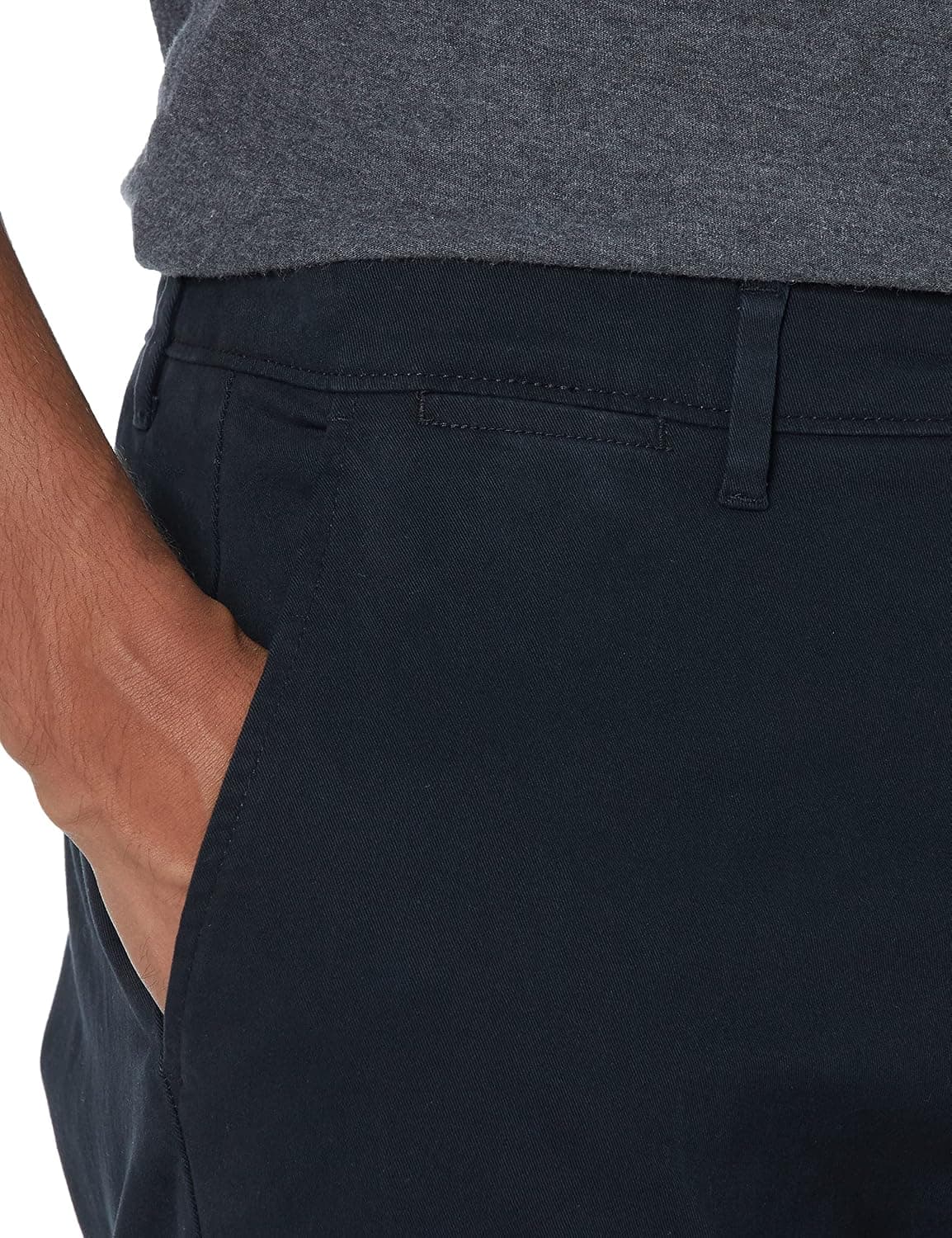 Amazon Essentials Men's Athletic Fit Casual Stretch Chino Work Trousers (Available in Big & Tall) — view 3