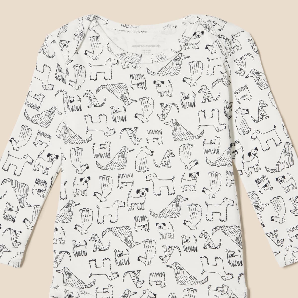 Amazon Essentials Unisex bebé Bodies de Manga Larga — view 3