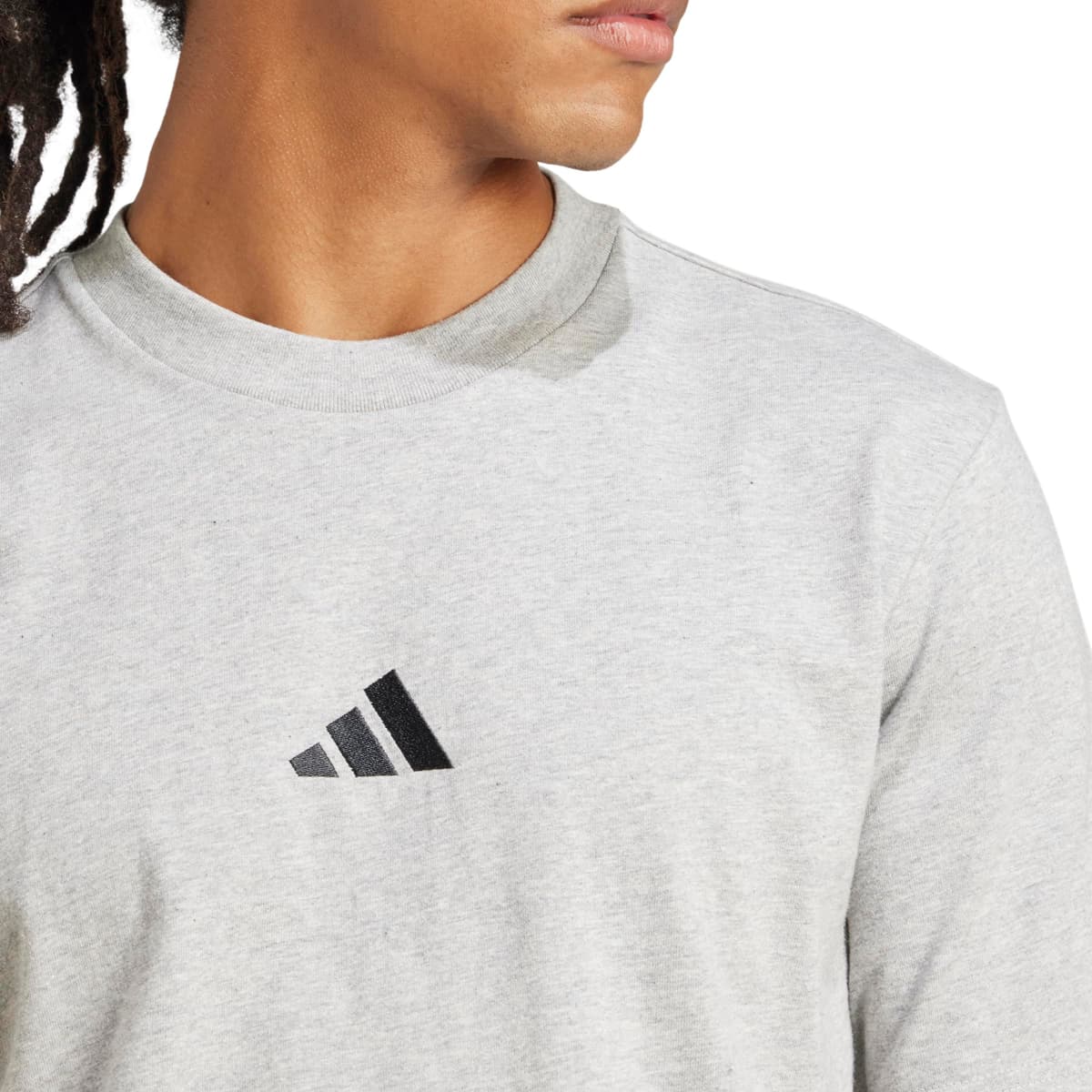 adidas Originals Men's Essentials Small Logo Single Jersey T-Shirt — view 5