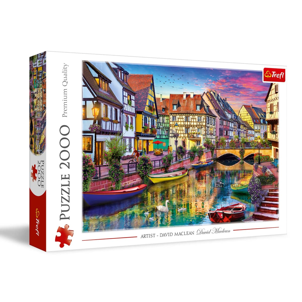 Trefl, Puzzle, Colmar, Francia, de 2000 Piezas, Adultos y niños a Partir de 12 años