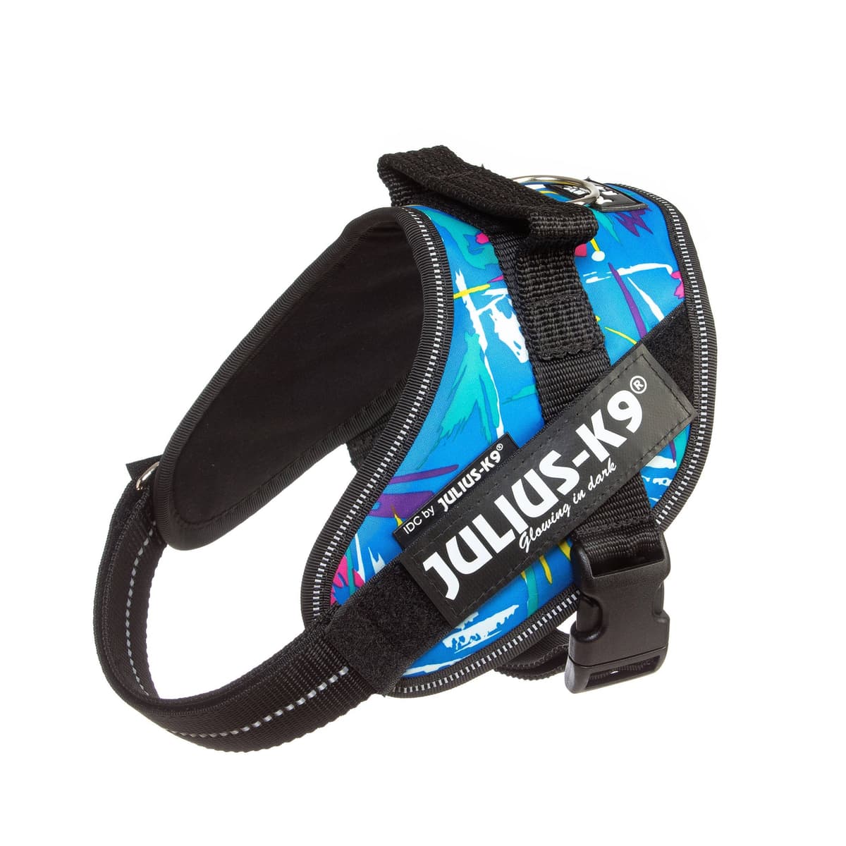 Julius-K9, 16IDC-AM-M, IDC Powerharness, dog harness, Size: Mini, Aquamarine — view 397