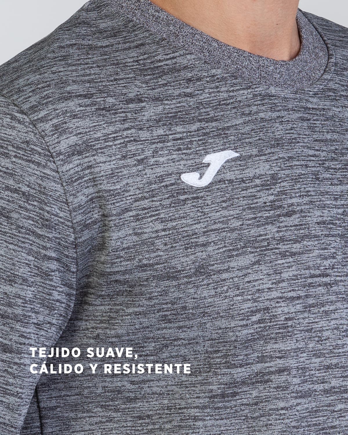Joma Sudadera de Hombre, 6XS - 3XL - Comodidad que Evita Entradas de Frío, Interior de Felpa Suave - Cairo II — view 3