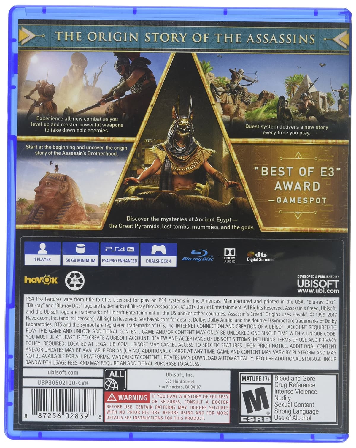 Assassin's Creed Origins - PlayStation 4 Standard Edition — view 2