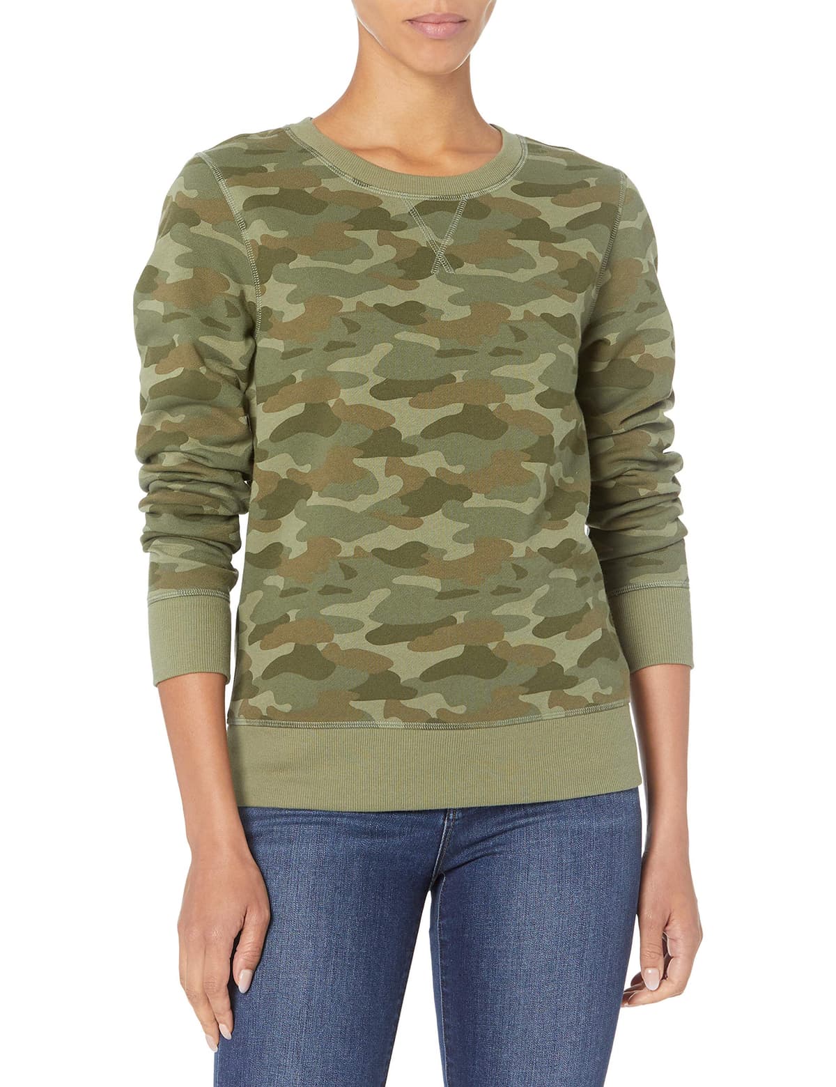 Amazon Essentials Mujer Sudadera con Cuello Redondo de Forro Polar (Disponible en Tallas Grandes) — view 10