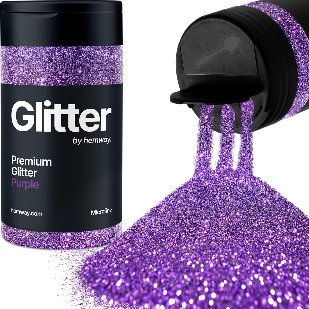 Light Rose Gold Glitter Shaker, 130g Ultrafine Glitter, Crafts 1/128" Metallic Flake Light Rose Gold Sequins, Resin & Epoxy Crafts, Decorating, Halloween, Christmas Nail, Face, Hemway — view 149