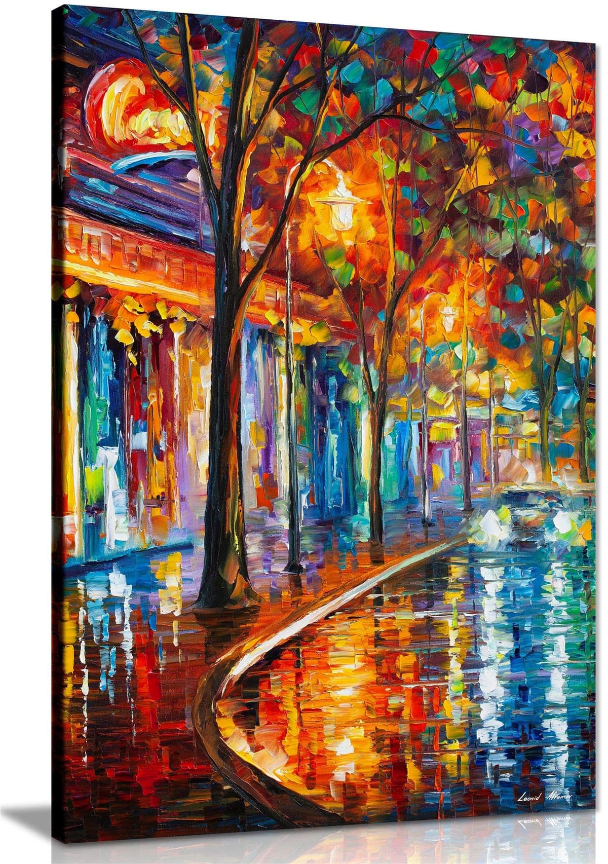 Farewell to Anger by Leonid Afremov Canvas Wall Art Picture Print for Home Decor (30x20) — view 17