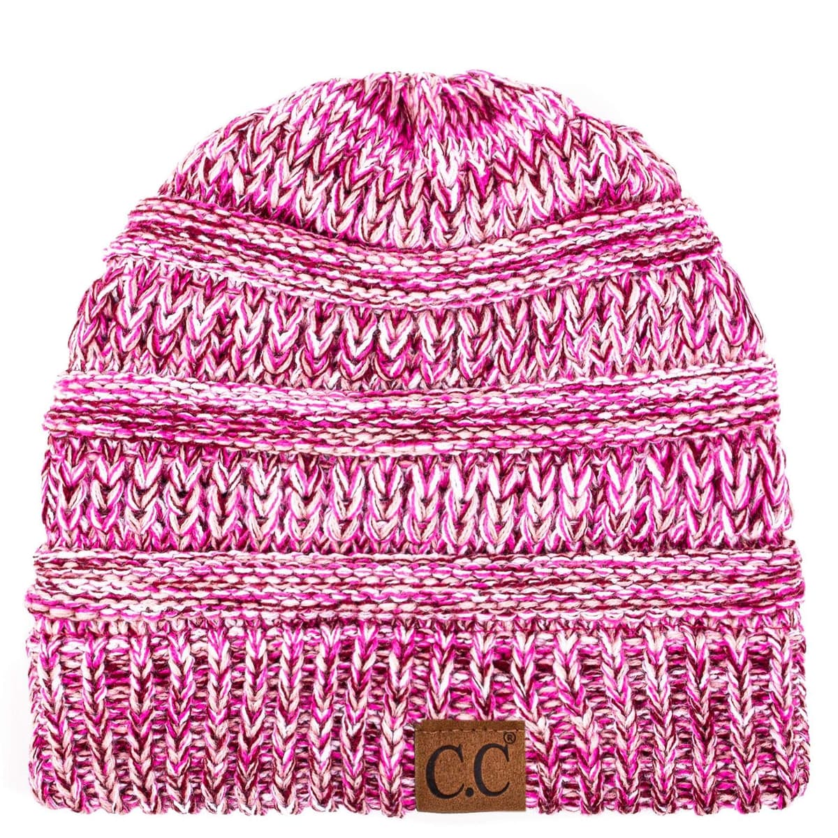 Warm Chunky Soft Stretch Cable Knit Beanie Skully — view 4
