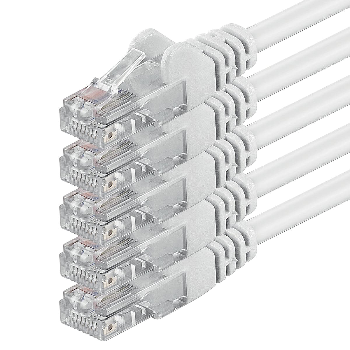 1aTTack.de 0.25m - black - 10 pieces - (PACK) - CAT.6 CAT6 Ethernet LAN network cable 1000 Mbit/s patch cable — view 146