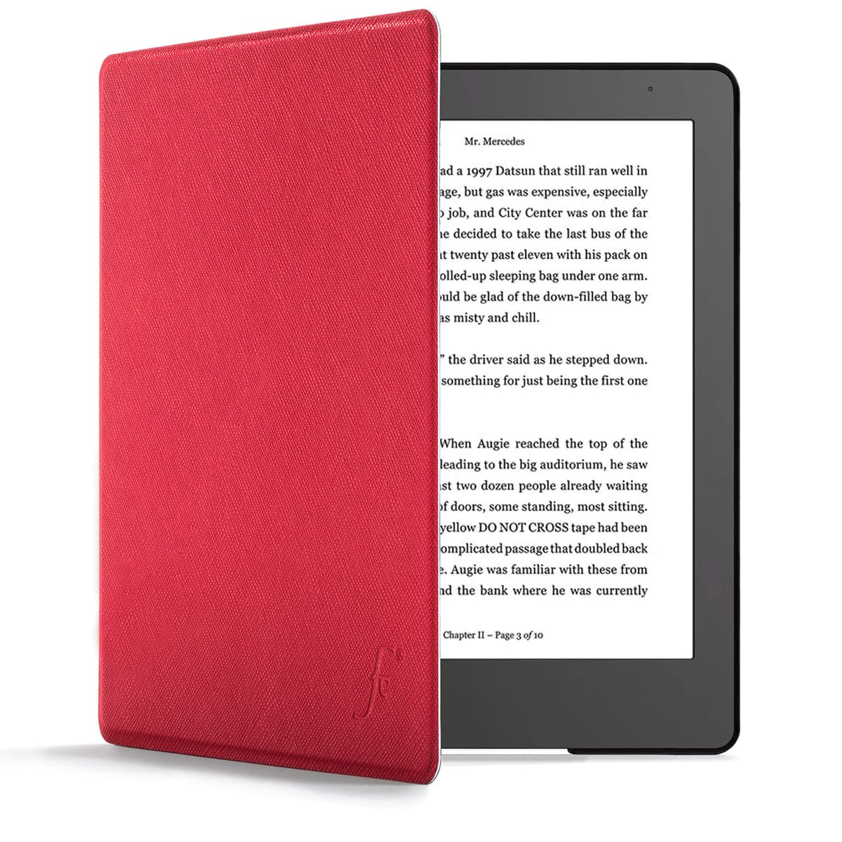 Forefront Cases Funda para Kobo Aura Edition 2 (Modelo: N236, 2016) - Delgado, Ligera y Protectora Funda para Kobo Aura Edition 2 (6") - Smart Auto Sueño Estela Función (Carcasa) - Negro — view 12