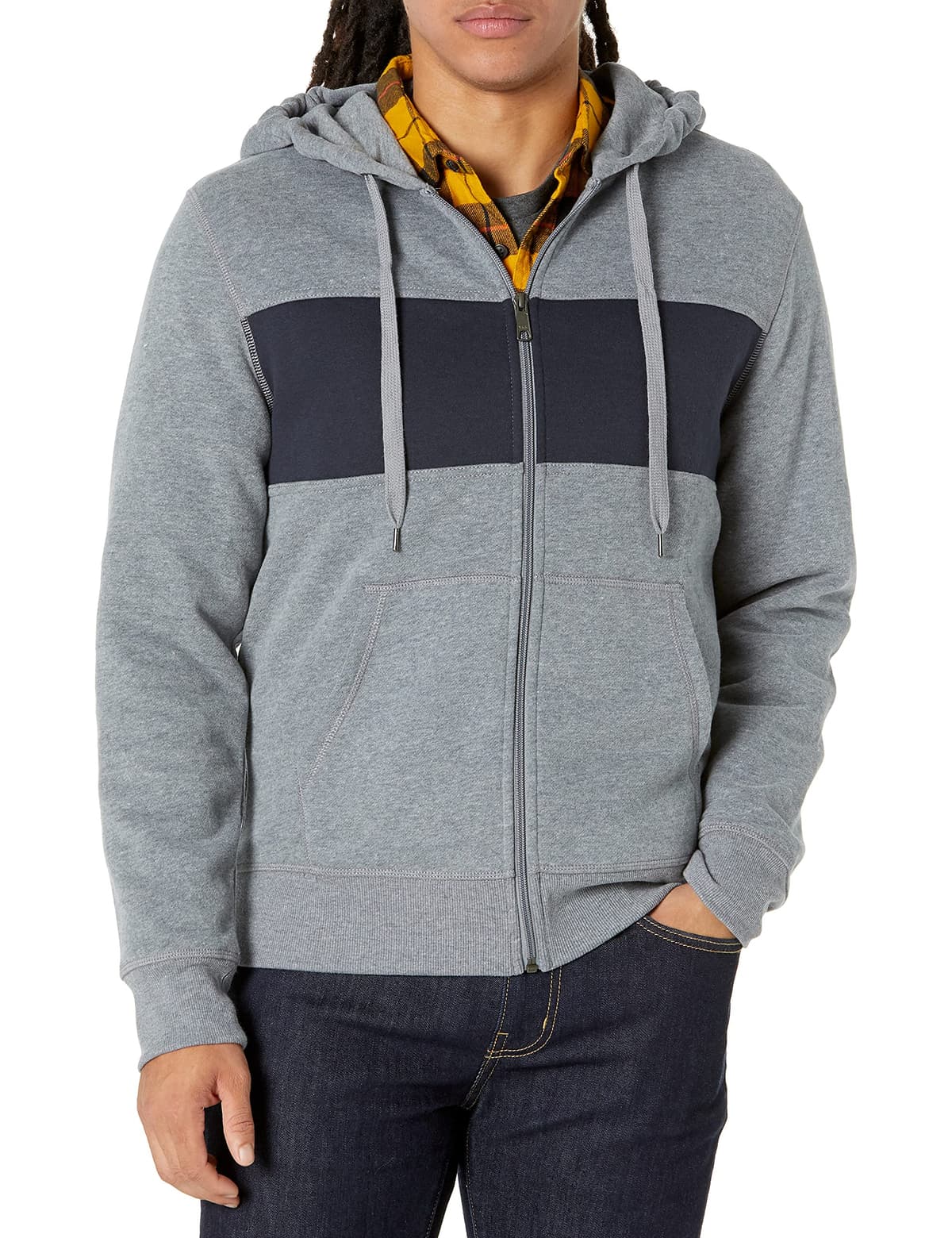 Amazon Essentials Chaqueta de Felpa con Cremallera Completa (Disponible en Tallas Grandes y Largos Especiales) Hombre — view 10