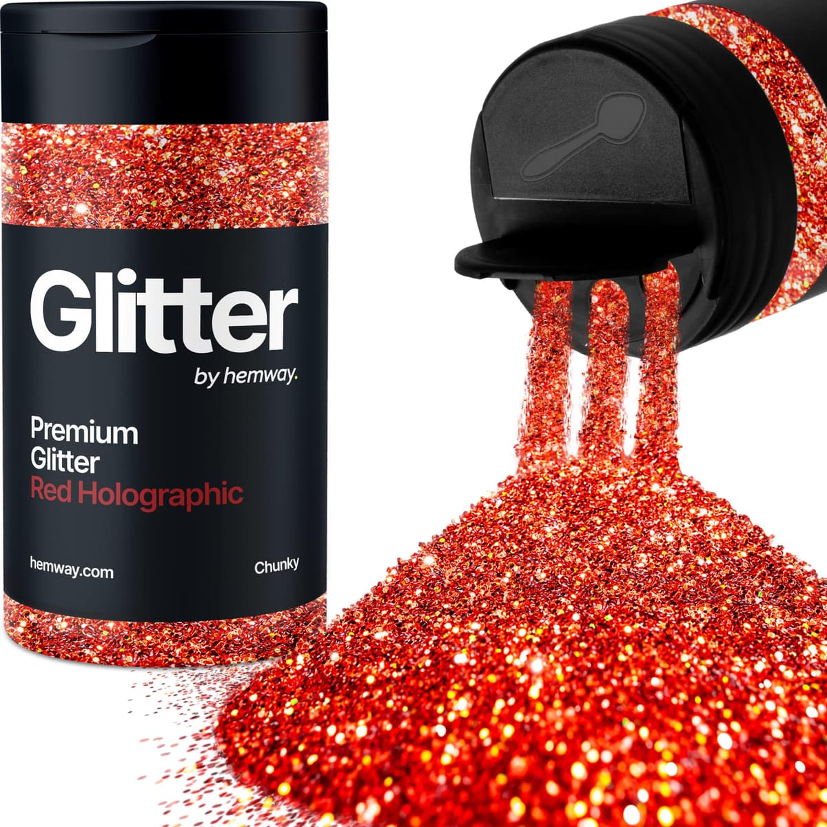 Light Rose Gold Glitter Shaker, 130g Ultrafine Glitter, Crafts 1/128" Metallic Flake Light Rose Gold Sequins, Resin & Epoxy Crafts, Decorating, Halloween, Christmas Nail, Face, Hemway — view 201