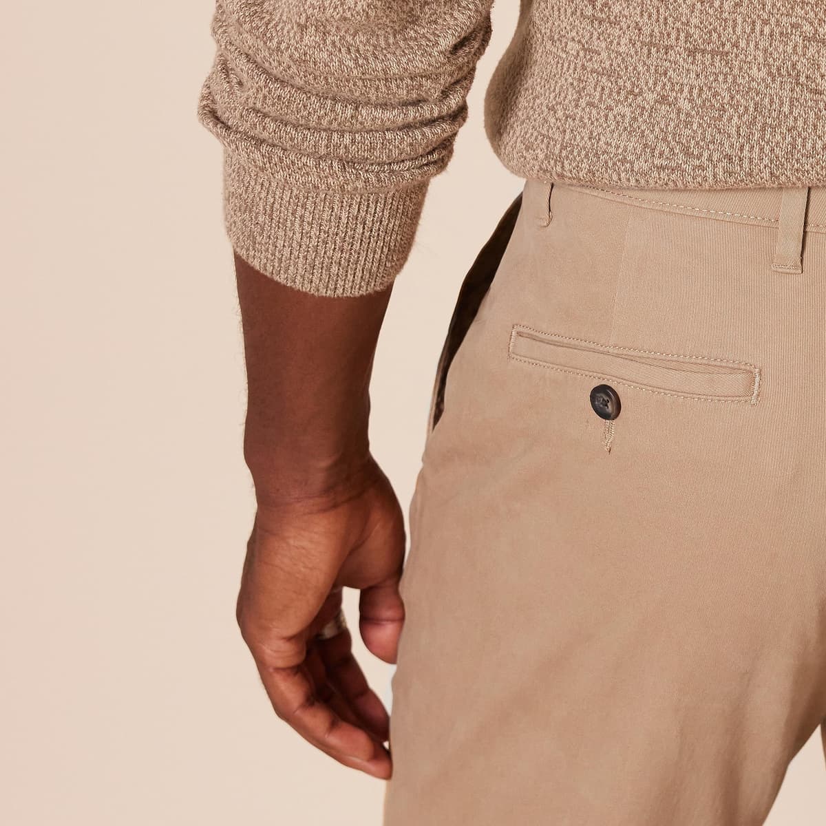 Amazon Essentials Men's Slim-Fit Casual Stretch Chino Trousers — view 4