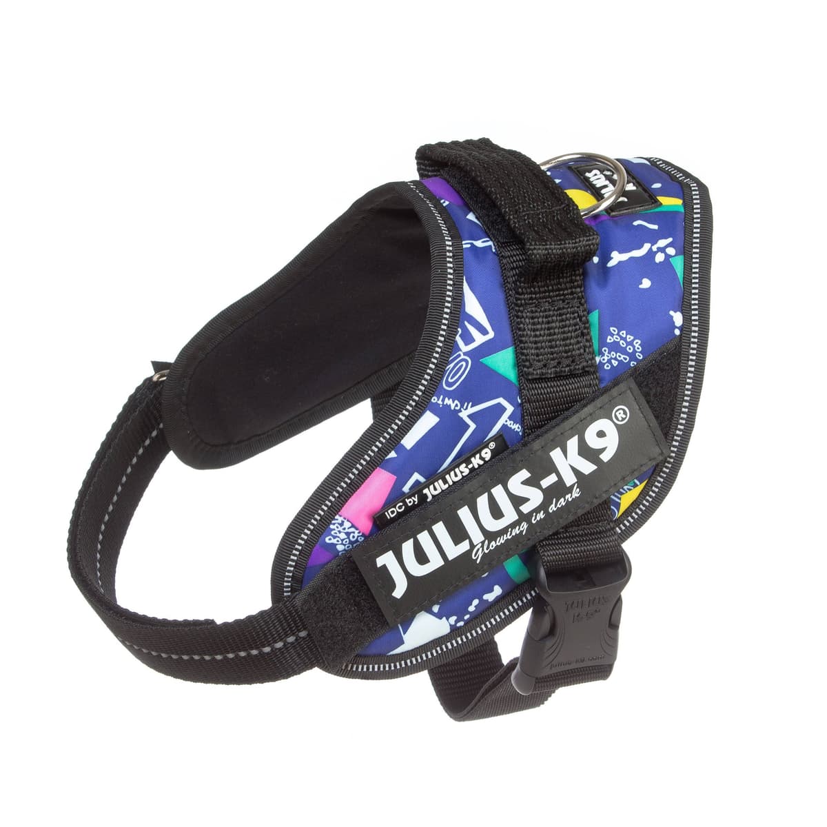 Julius-K9, 16IDC-AM-M, IDC Powerharness, dog harness, Size: Mini, Aquamarine — view 433