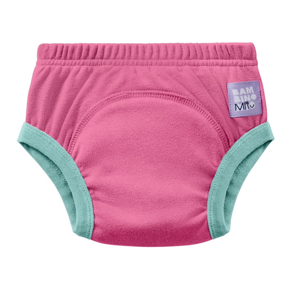 Bambino Mio Potty Training Pants for Boys and Girls - (Age 2-3 Years) Pink, Reusable Cotton Underwear for Toddlers