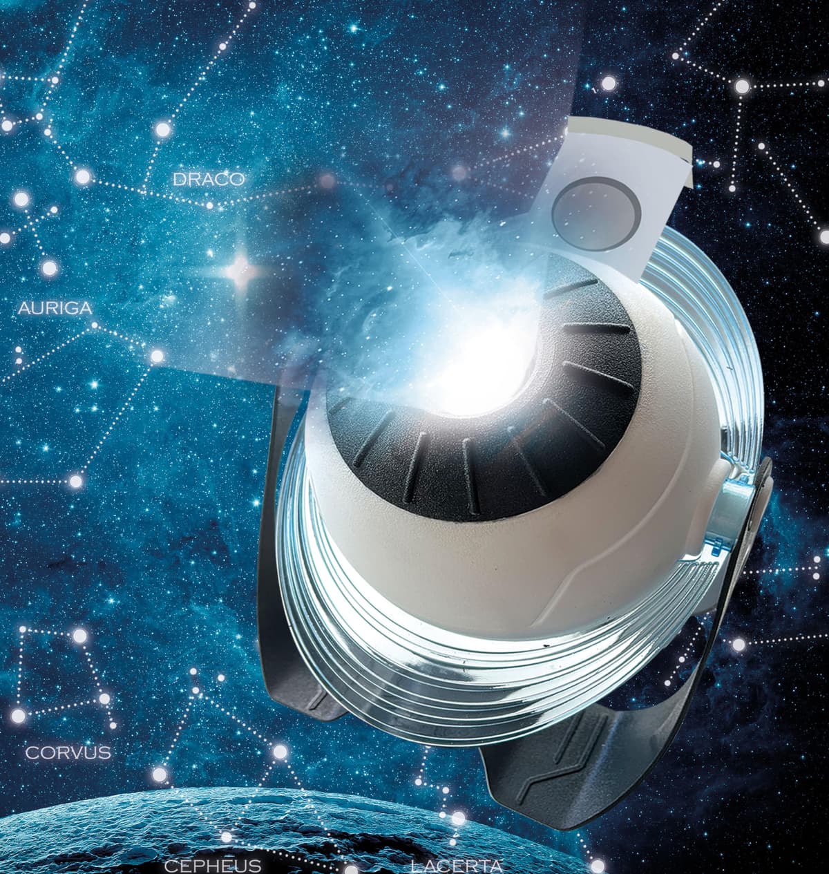 Clementoni Scienza e gioco Lab – Planetario Proyector Delle Stelle Animato 3D, Game Scientifico Bambini 8+ Años, para Descubrir el Sistema Solar y Las Constelaciones, Made in Italy, Idioma Italiano — view 5