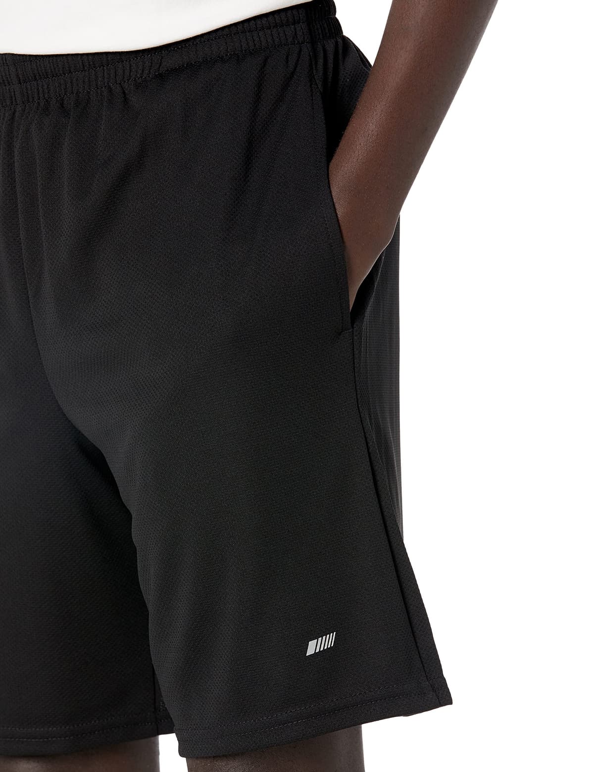Amazon Essentials Pantalones Cortos de Entrenamiento de Corte Suelto de Alto Rendimiento para Gimnasio y Baloncesto Hombre, Pack de 2 — view 3