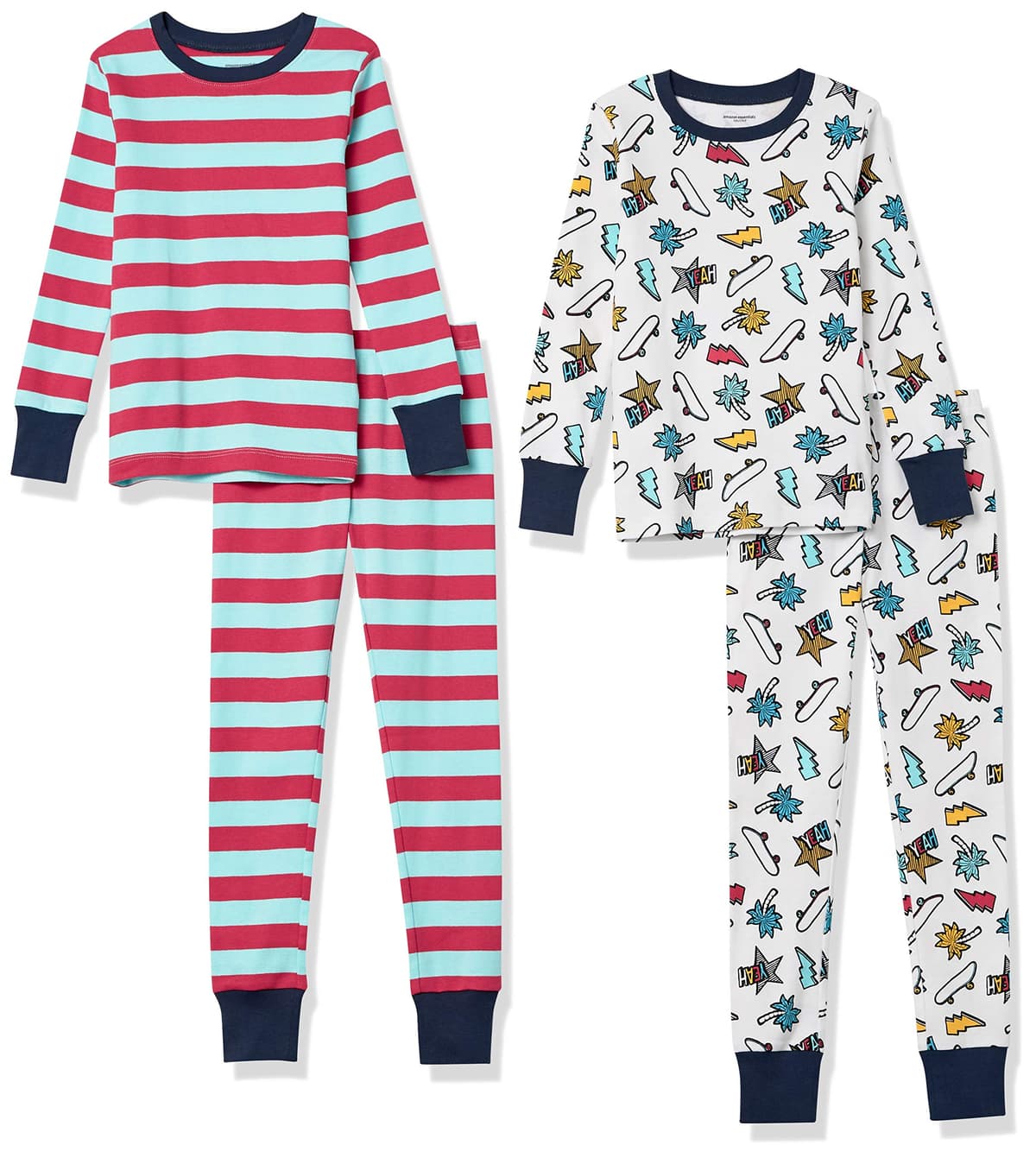 Amazon Essentials Unisex Baby Snug-Fit Cotton Pyjama Sleepwear Sets — view 19