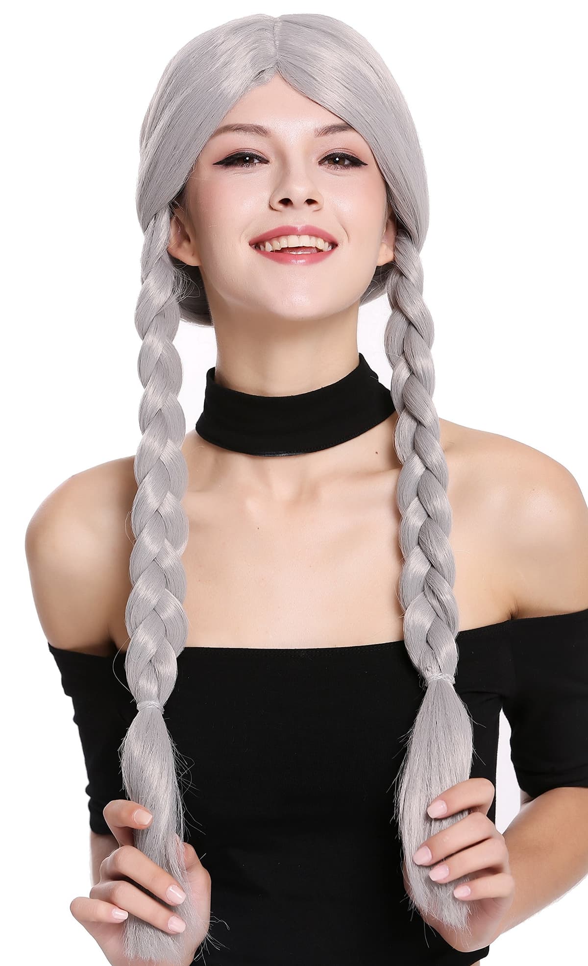 WIG ME UP- DH1009-ZA62 Peluca señoras Mujer Carnaval Barroco Renacimiento Romanticismo menina Princesa rizos Espiral bucles Blanca — view 27